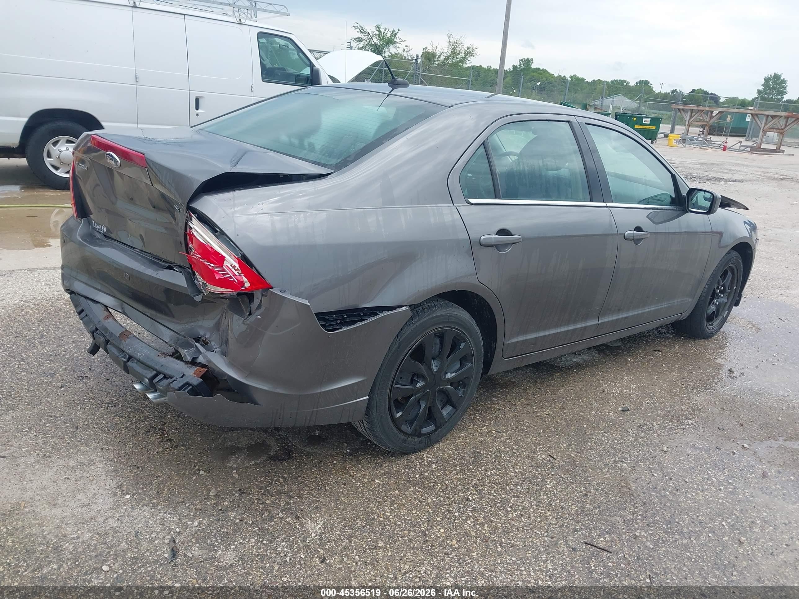 2011 Ford Fusion Se Gray vin: 3FAHP0HA7BR199942