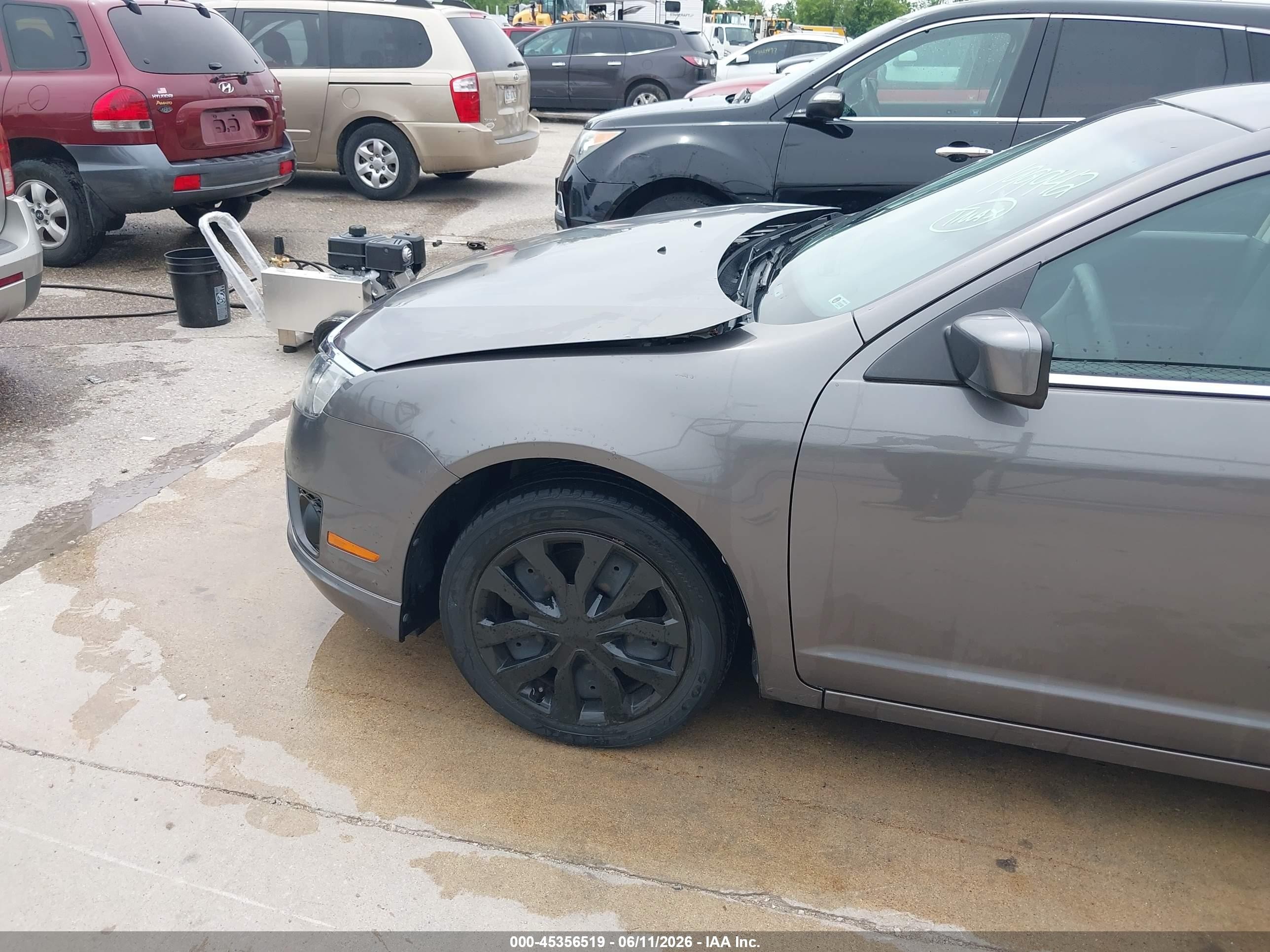 2011 Ford Fusion Se Gray vin: 3FAHP0HA7BR199942