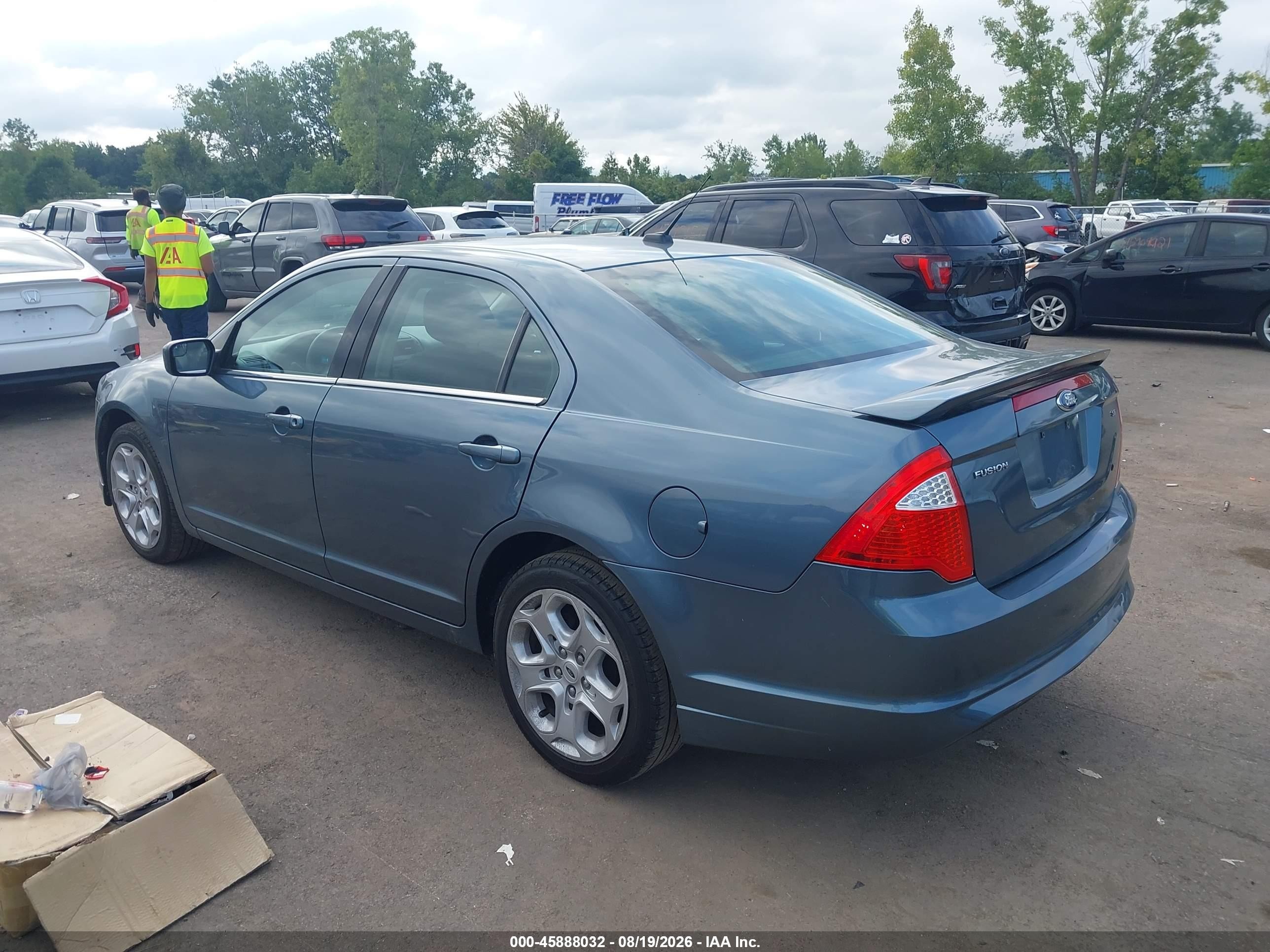 2011 Ford Fusion Se Бирюзовый vin: 3FAHP0HA7BR200913