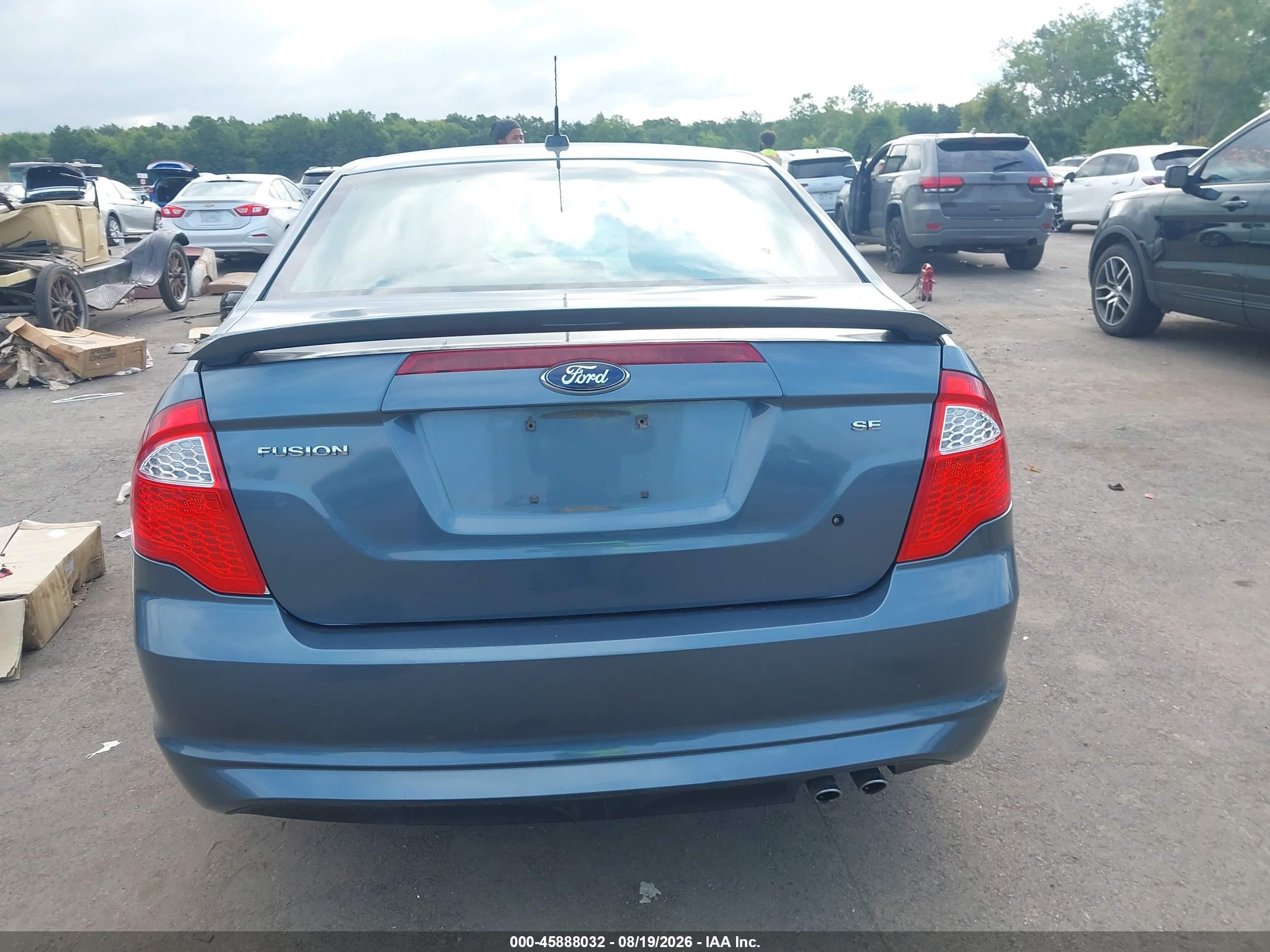 2011 Ford Fusion Se Бирюзовый vin: 3FAHP0HA7BR200913