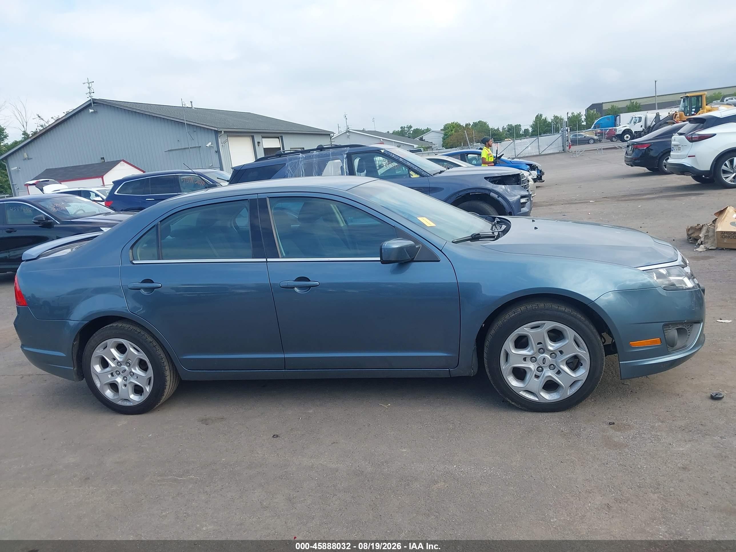 2011 Ford Fusion Se Бирюзовый vin: 3FAHP0HA7BR200913