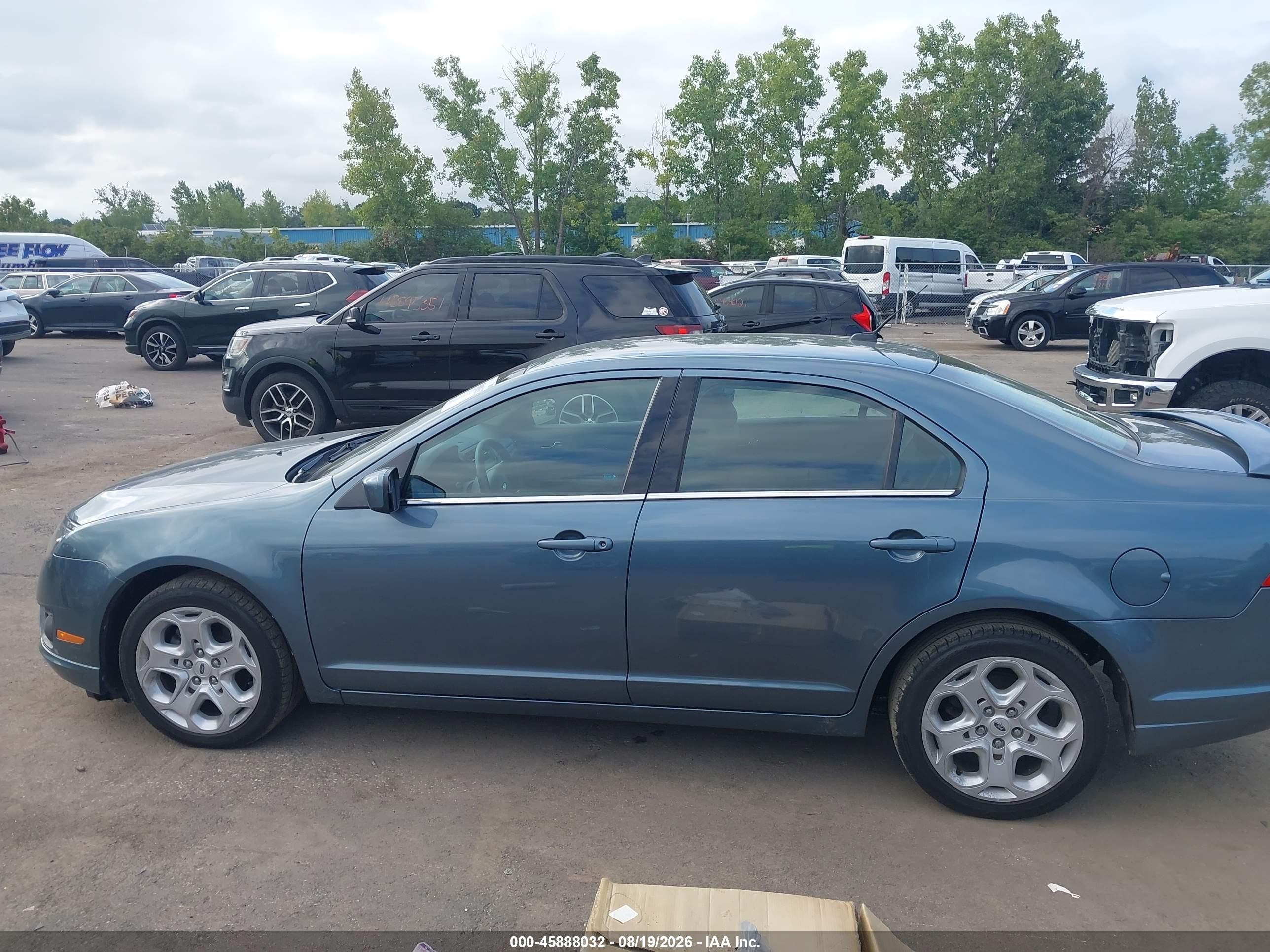 2011 Ford Fusion Se Бирюзовый vin: 3FAHP0HA7BR200913