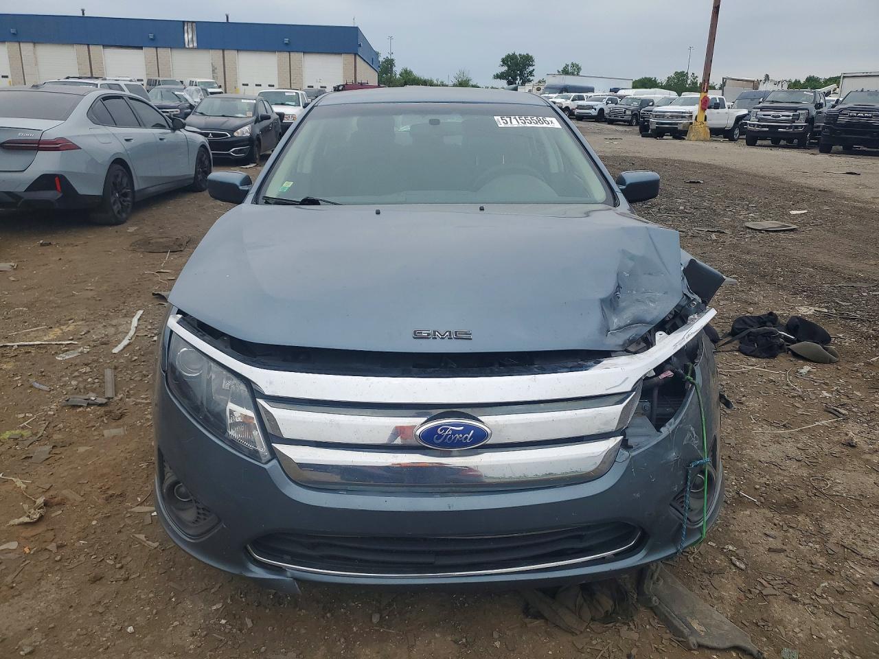 2011 Ford Fusion Se Blue vin: 3FAHP0HA7BR255944