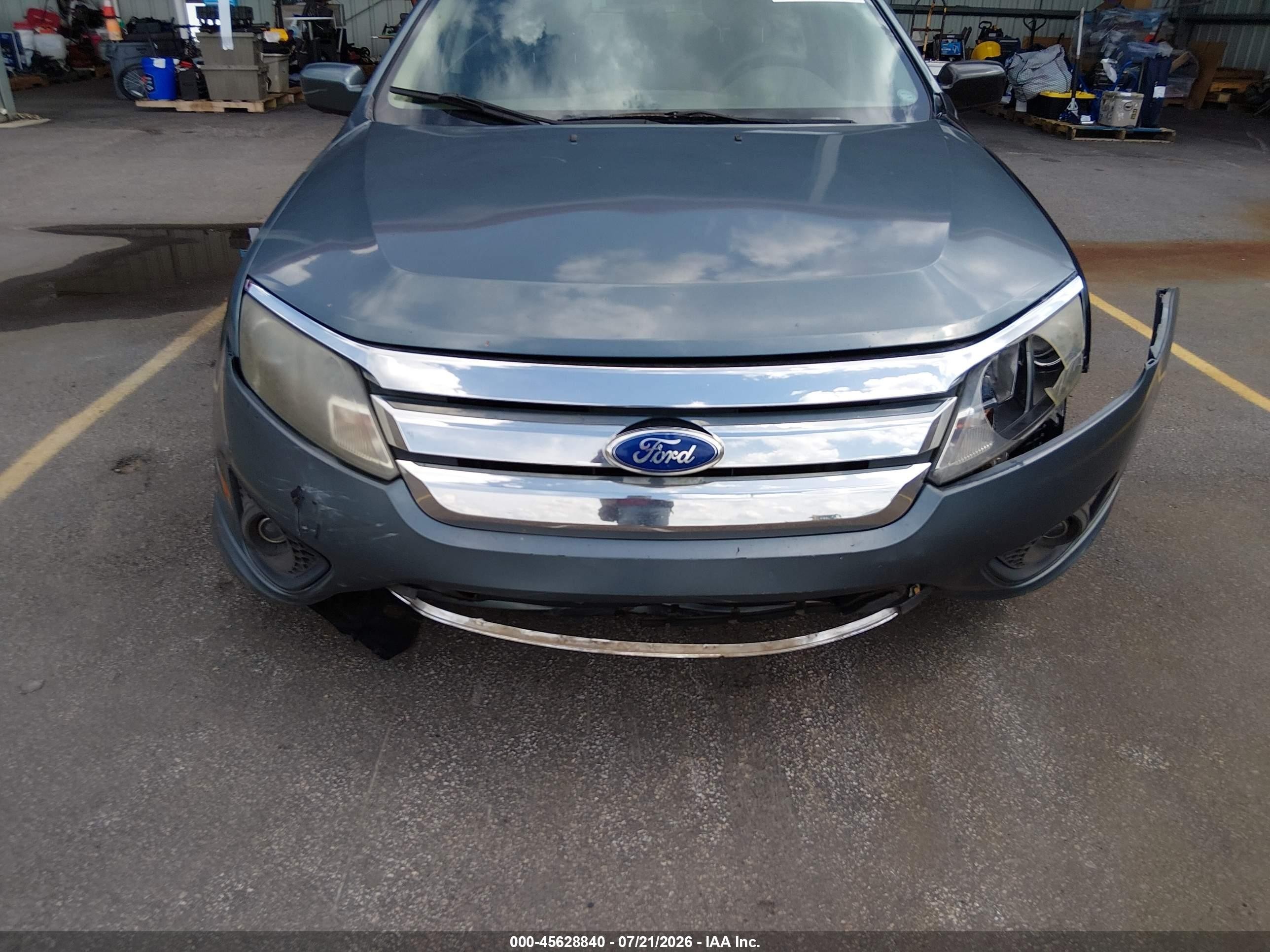 2011 Ford Fusion Se Синий vin: 3FAHP0HA7BR257564