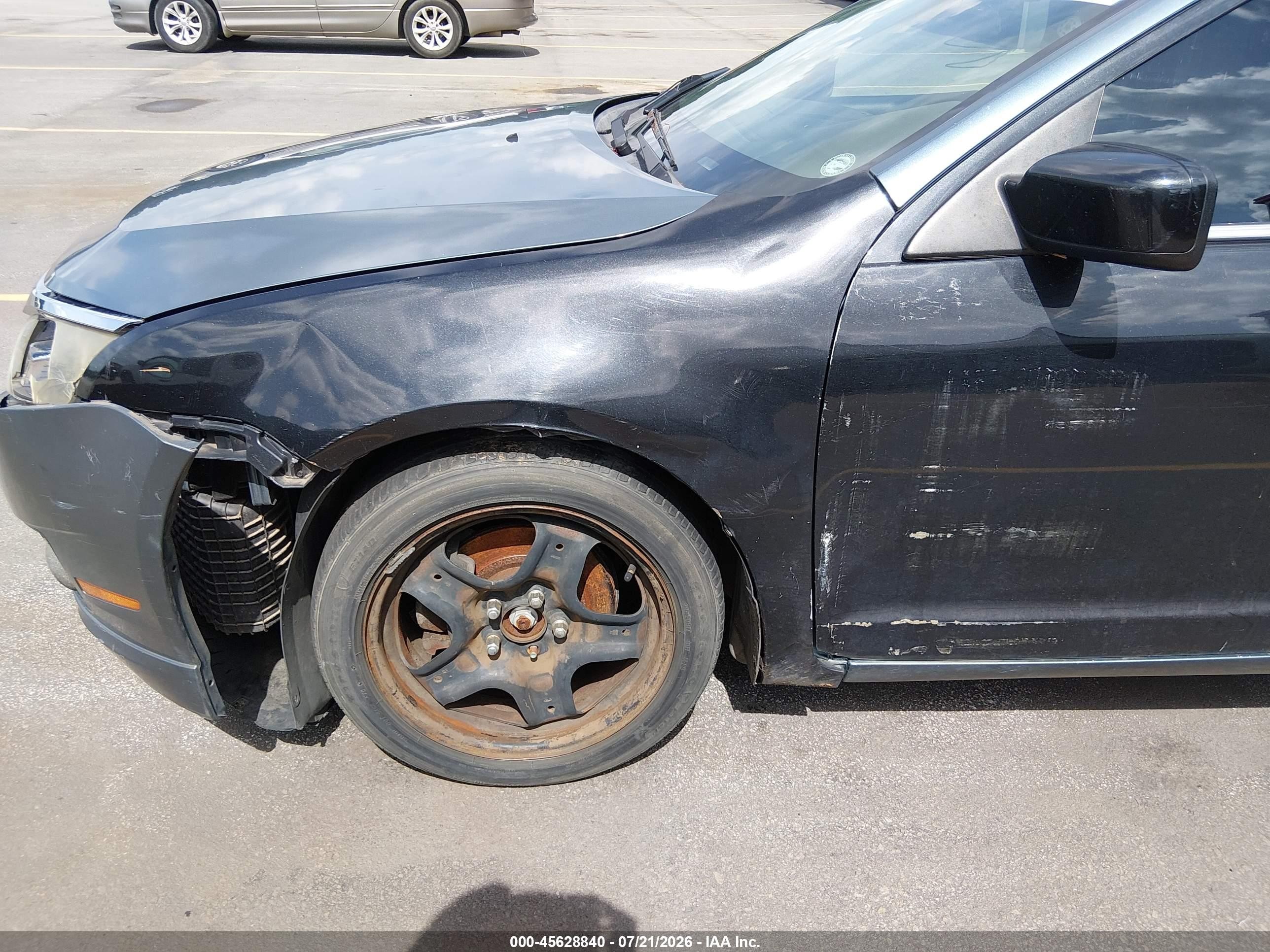 2011 Ford Fusion Se Синий vin: 3FAHP0HA7BR257564