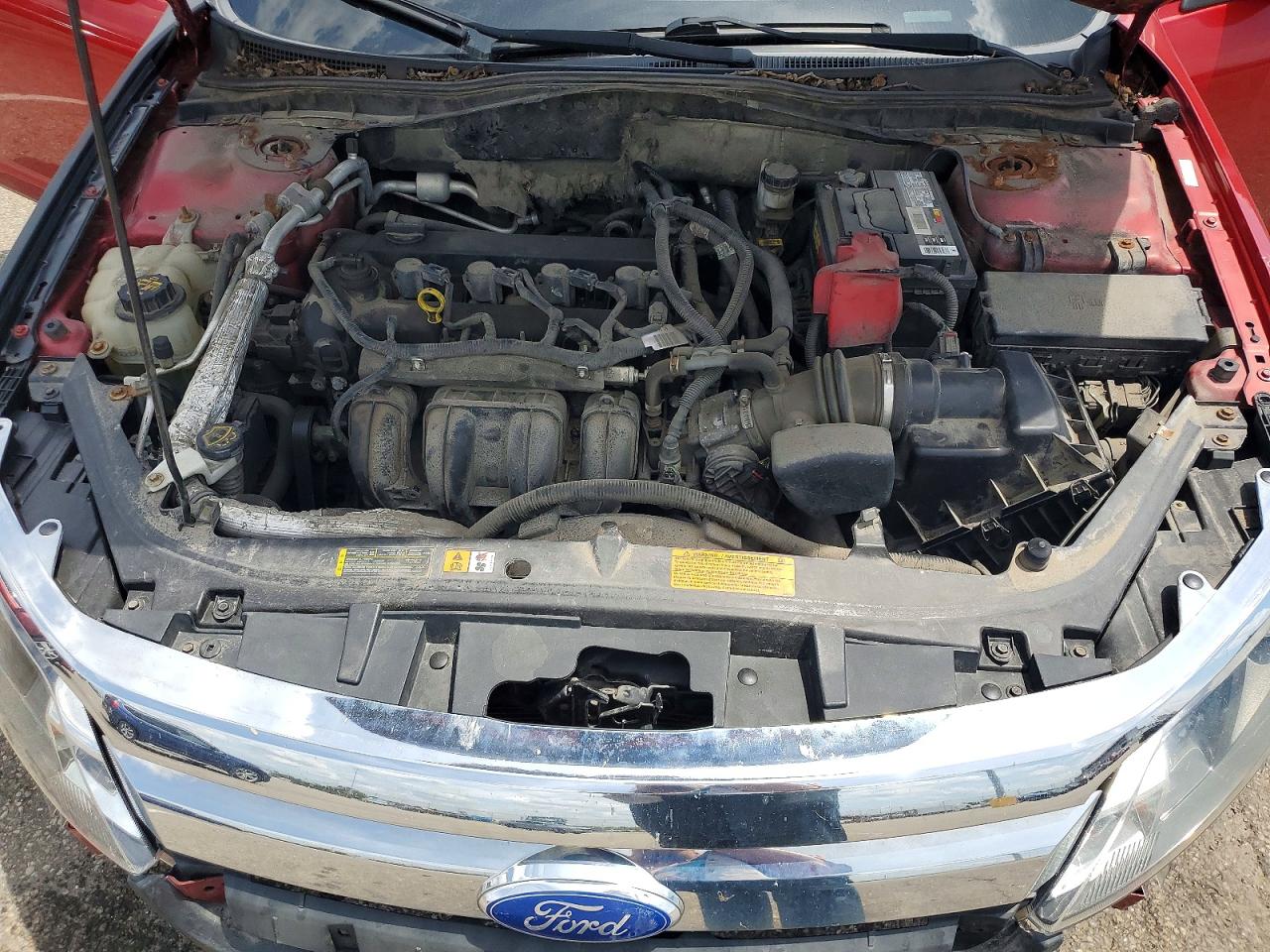 2011 Ford Fusion Se Red vin: 3FAHP0HA7BR278947
