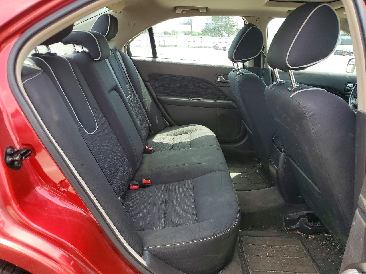 2011 Ford Fusion Se Red vin: 3FAHP0HA7BR278947