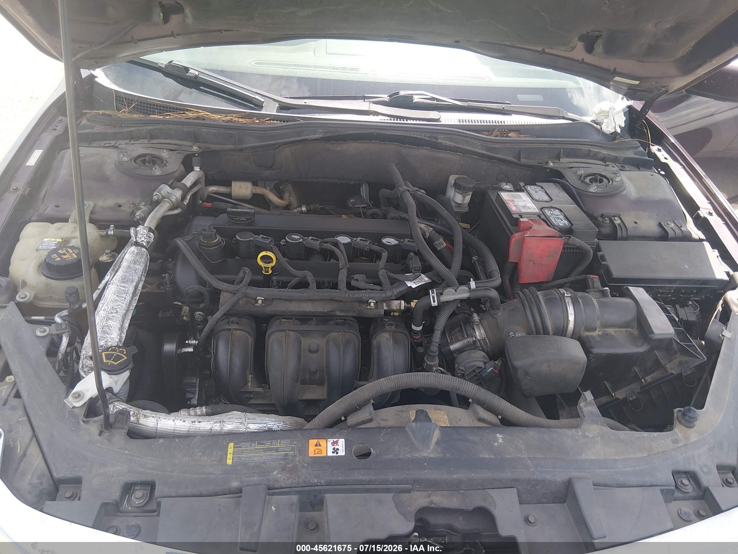 2011 Ford Fusion Se Burgundy vin: 3FAHP0HA7BR295747