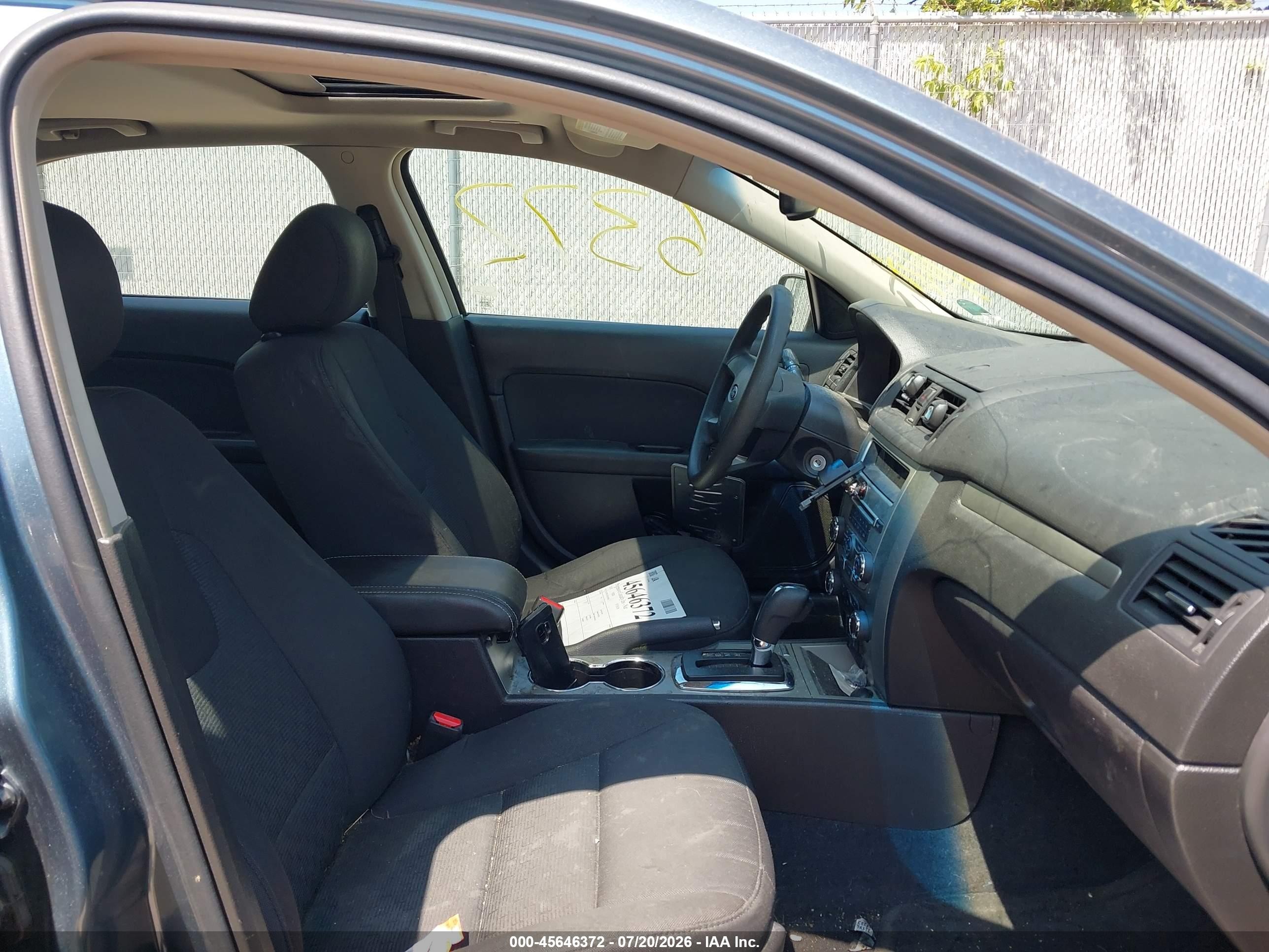 2011 Ford Fusion Se Teal vin: 3FAHP0HA7BR309288