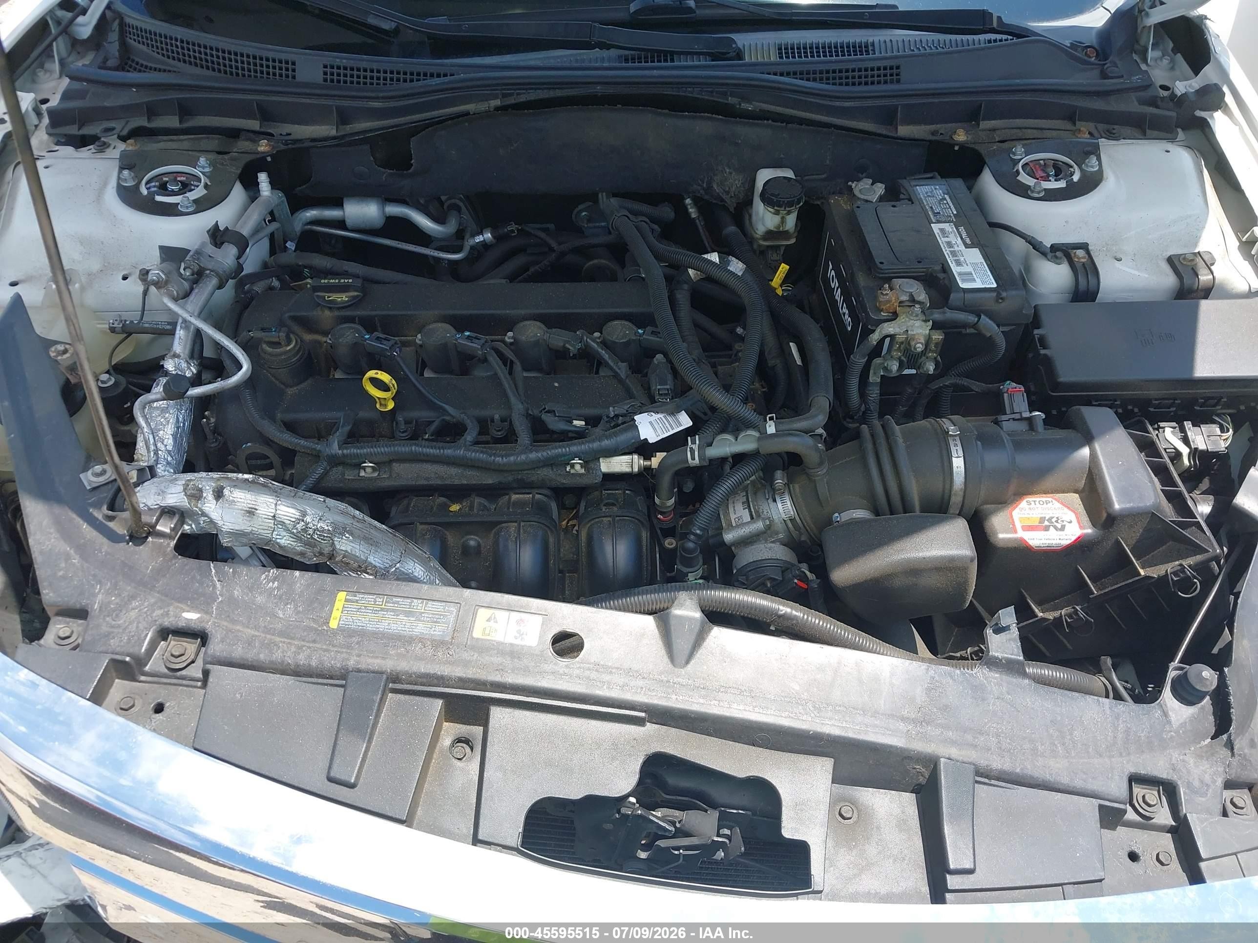 2011 Ford Fusion Se White vin: 3FAHP0HA7BR310053