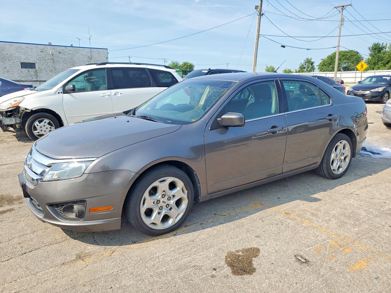 2011 Ford Fusion Se Gray vin: 3FAHP0HA7BR316628