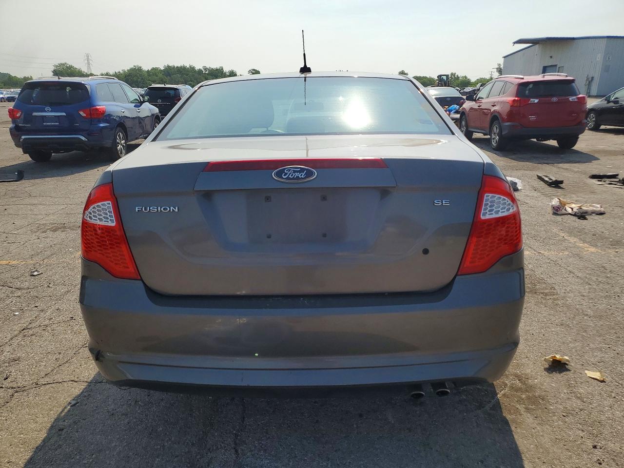 2011 Ford Fusion Se Gray vin: 3FAHP0HA7BR316628
