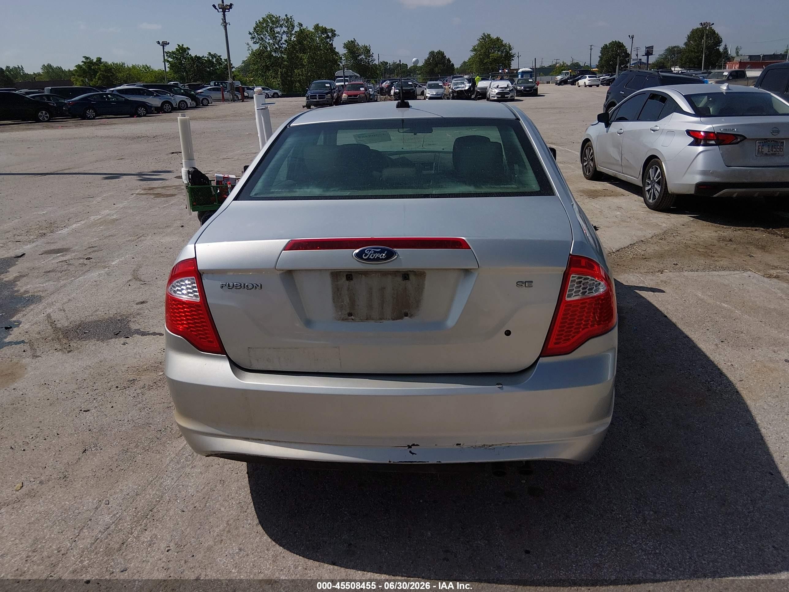 2011 Ford Fusion Se Silver vin: 3FAHP0HA7BR341190