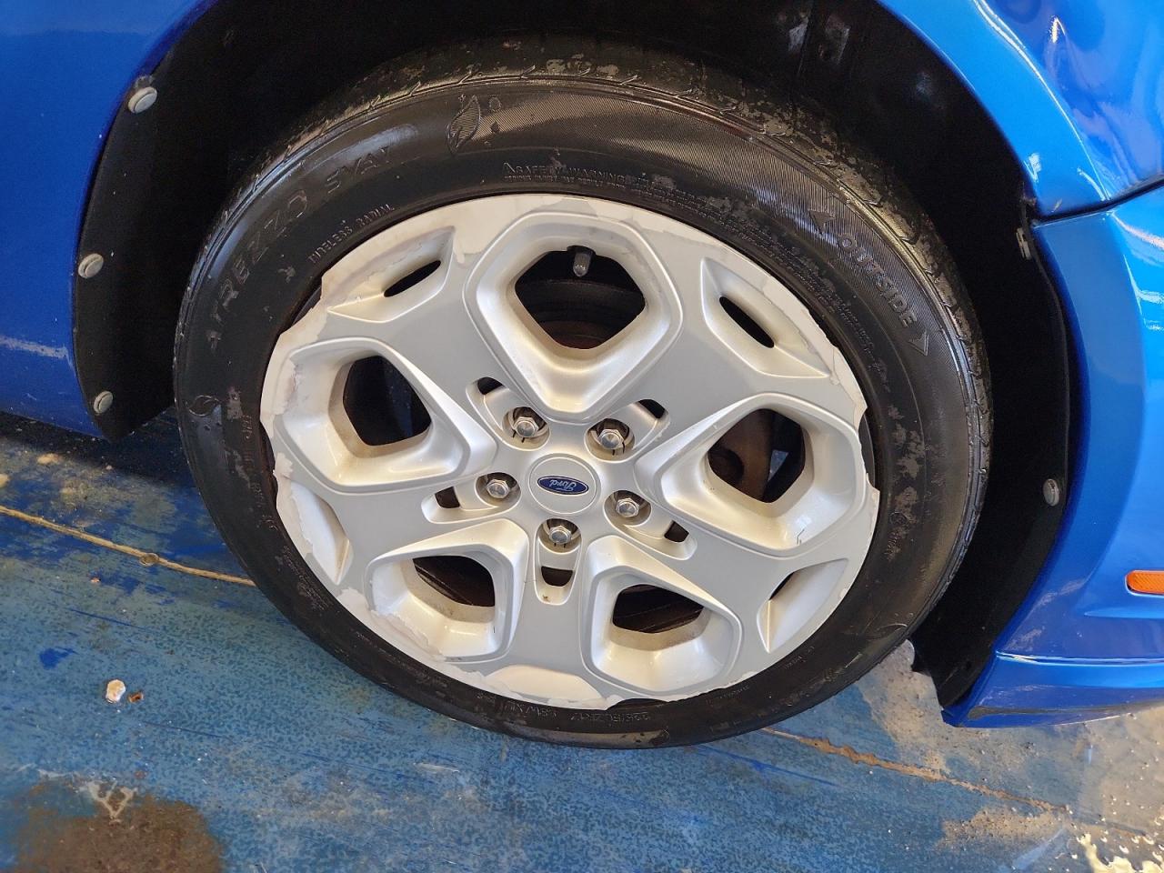 2011 Ford Fusion Se Blue vin: 3FAHP0HA7BR346597 Damage: Right Front Wheel Cover, Broken, Replacement Required