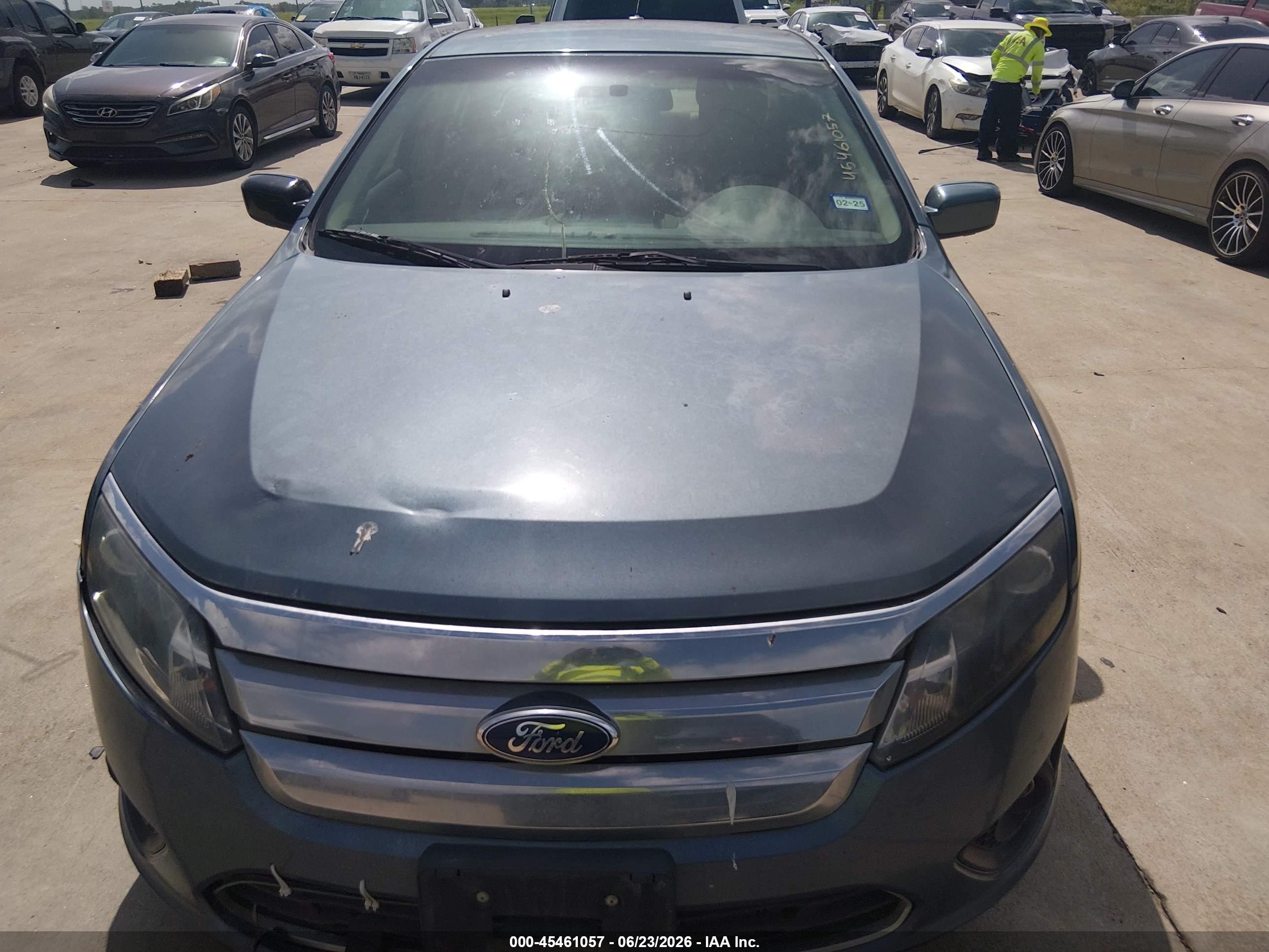2011 Ford Fusion Se Teal vin: 3FAHP0HA7BR346664