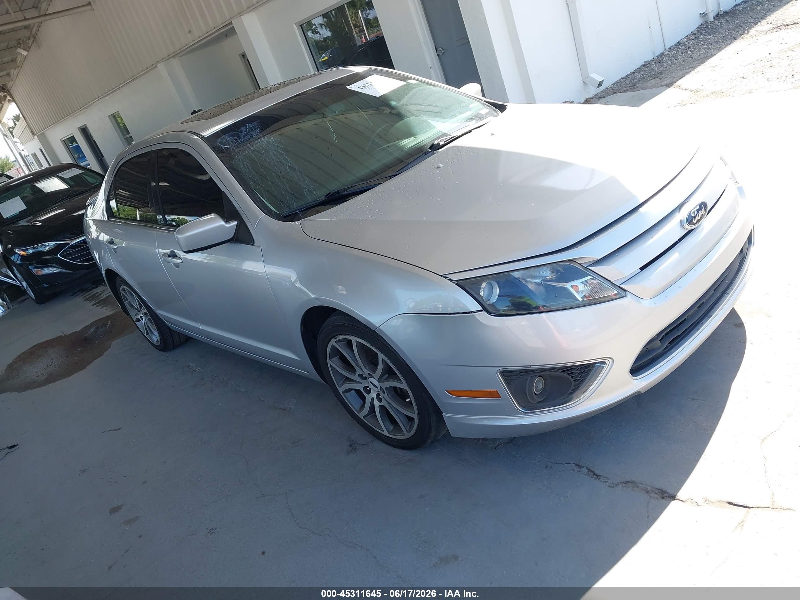 2012 Ford Fusion Se Silver vin: 3FAHP0HA7CR124840