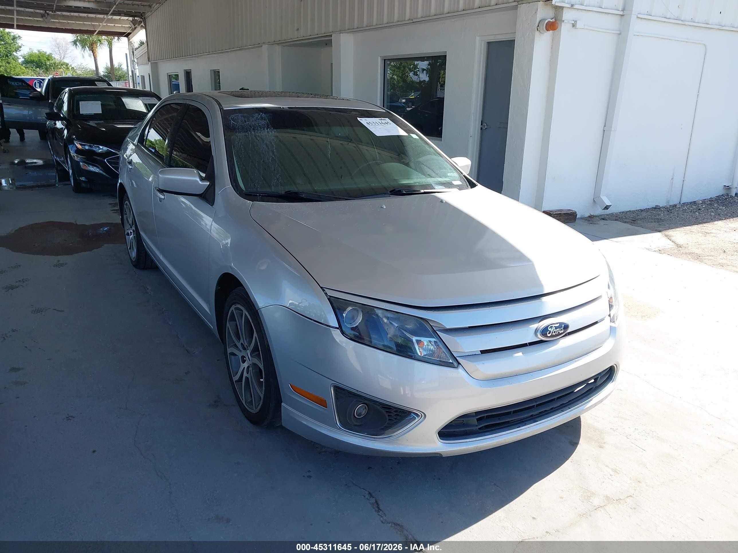 2012 Ford Fusion Se Silver vin: 3FAHP0HA7CR124840