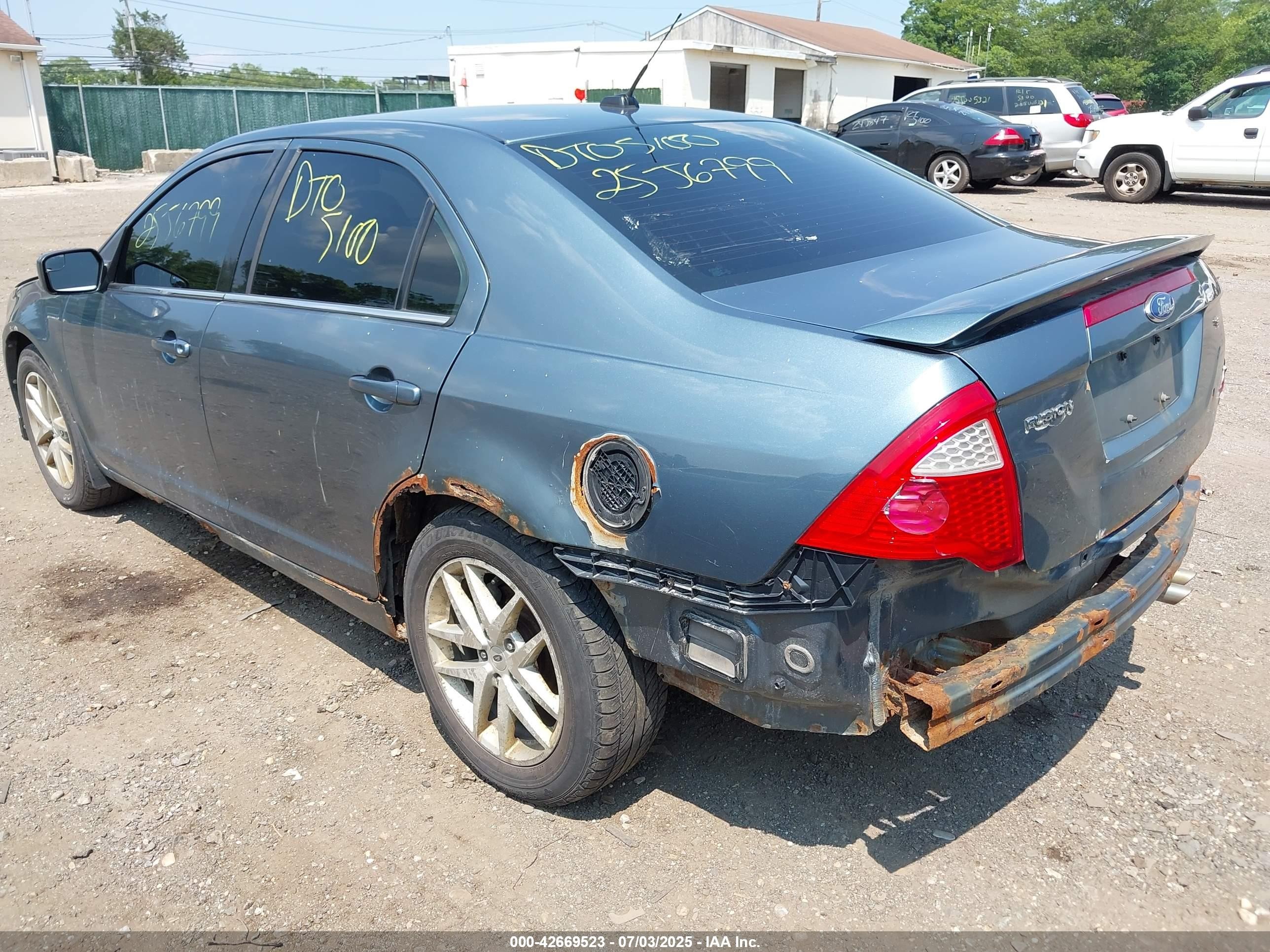 2012 Ford Fusion Se Blue vin: 3FAHP0HA7CR133960