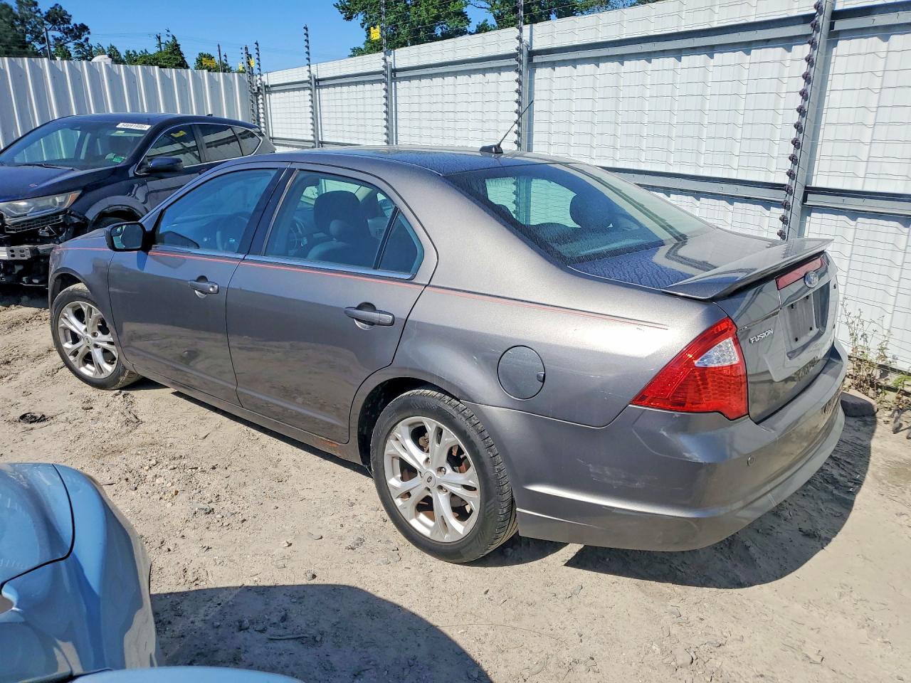 2012 Ford Fusion Se Серый vin: 3FAHP0HA7CR134154