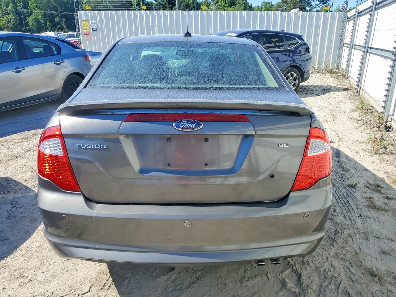 2012 Ford Fusion Se Серый vin: 3FAHP0HA7CR134154