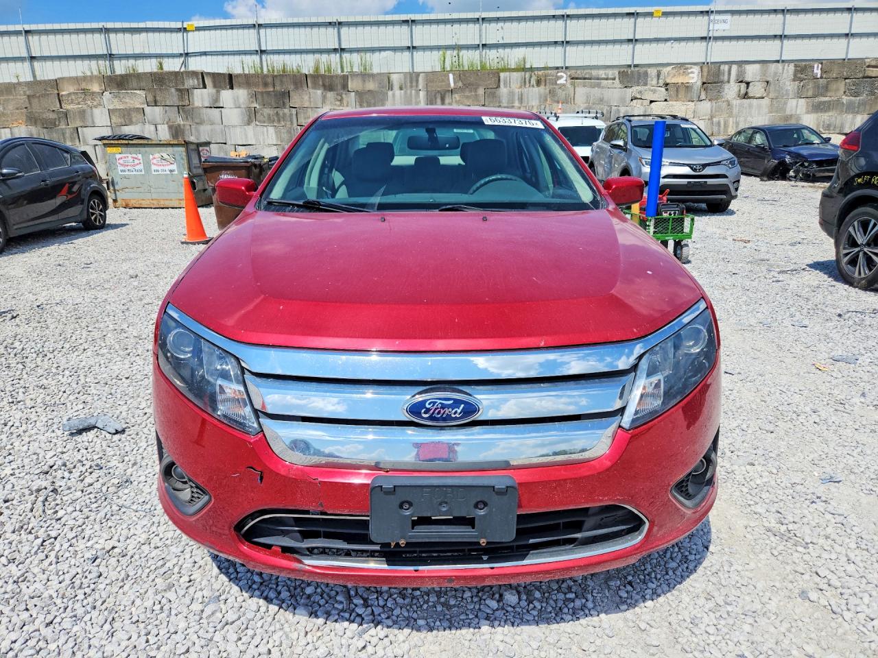 2012 Ford Fusion Se Red vin: 3FAHP0HA7CR168613