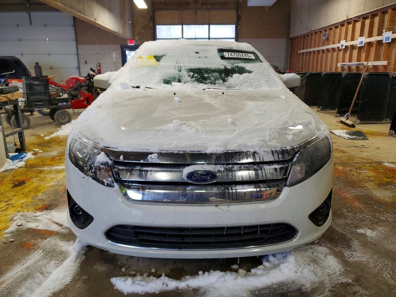 2012 Ford Fusion Se White vin: 3FAHP0HA7CR239910