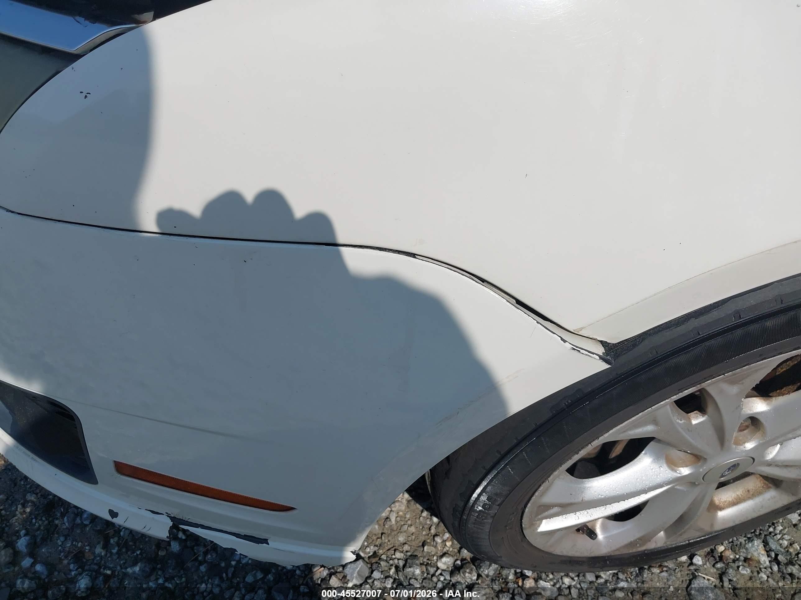 2012 Ford Fusion Se White vin: 3FAHP0HA7CR248610