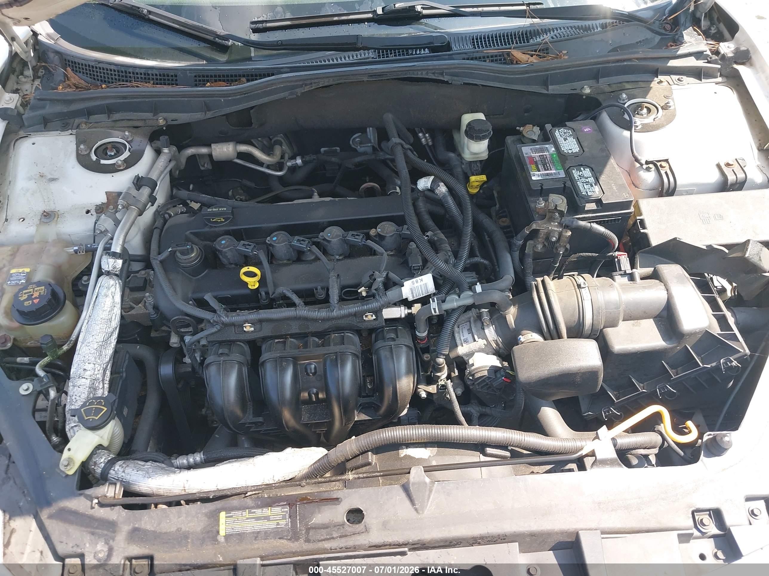 2012 Ford Fusion Se White vin: 3FAHP0HA7CR248610
