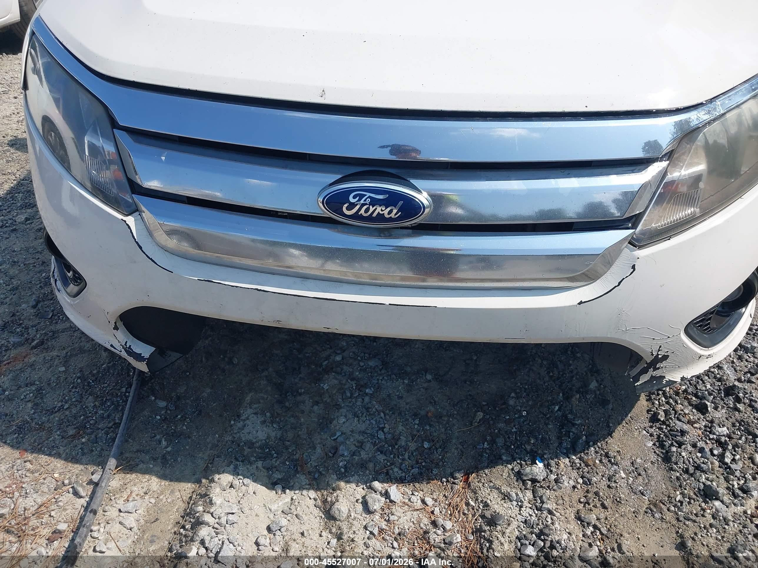 2012 Ford Fusion Se White vin: 3FAHP0HA7CR248610