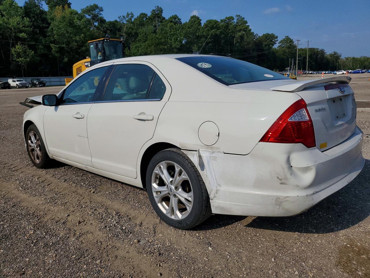 2012 Ford Fusion Se White vin: 3FAHP0HA7CR254696