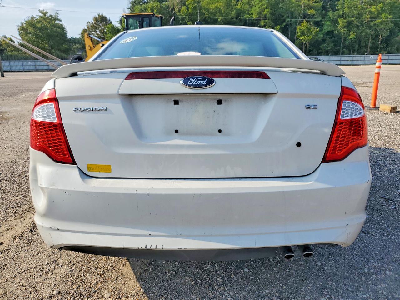 2012 Ford Fusion Se White vin: 3FAHP0HA7CR254696