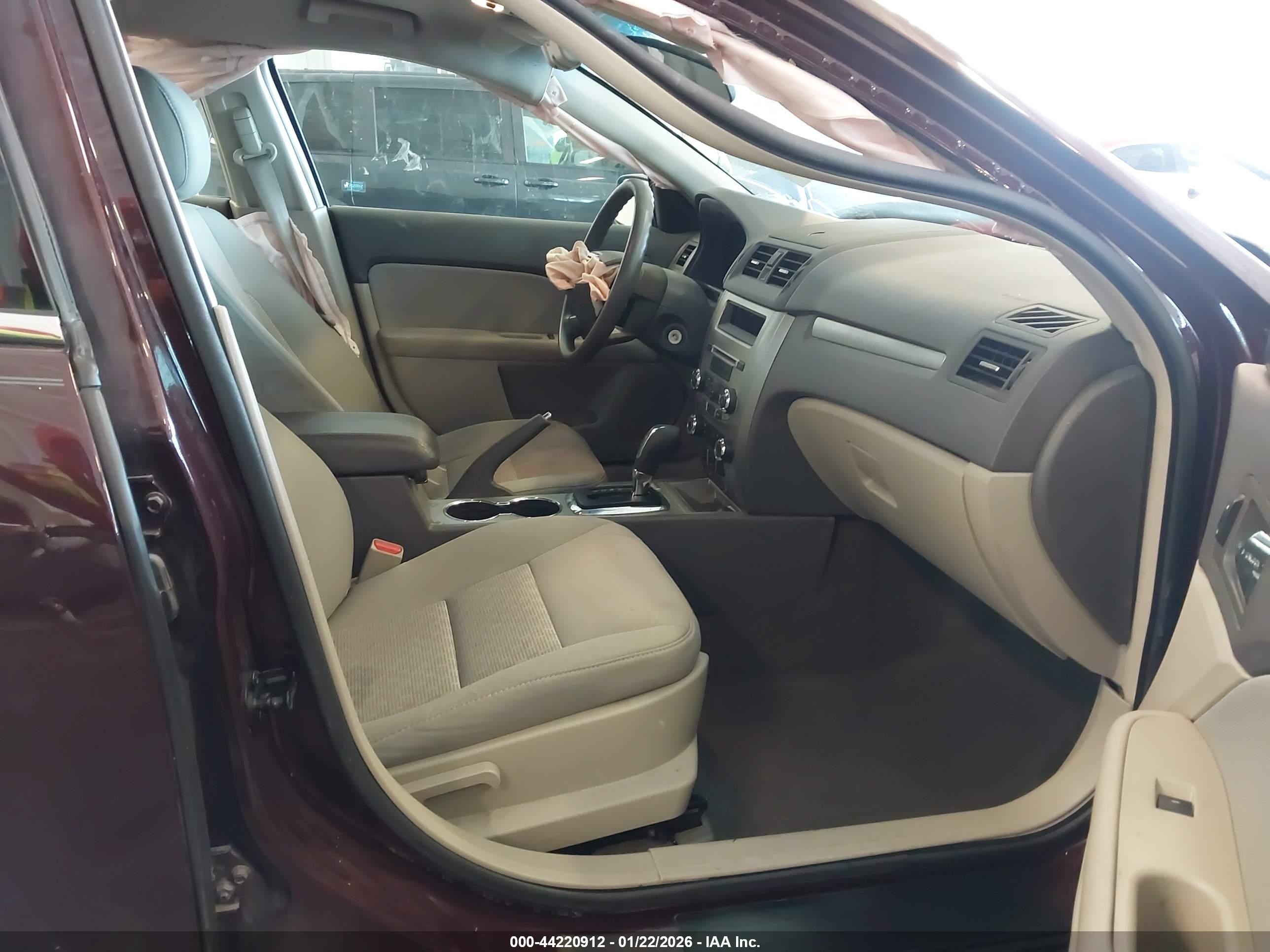 2012 Ford Fusion Se Бордовый vin: 3FAHP0HA7CR283471