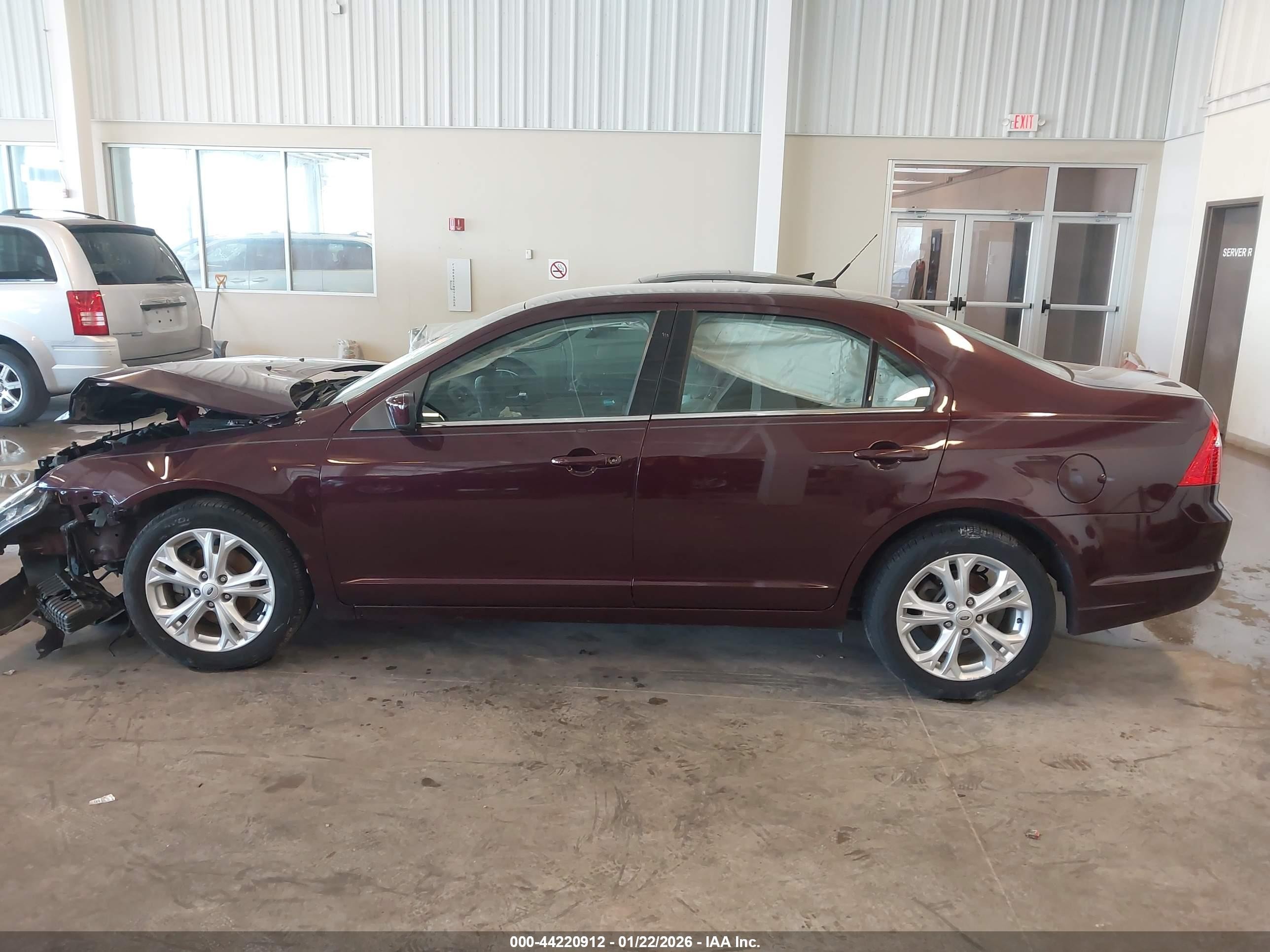2012 Ford Fusion Se Бордовый vin: 3FAHP0HA7CR283471