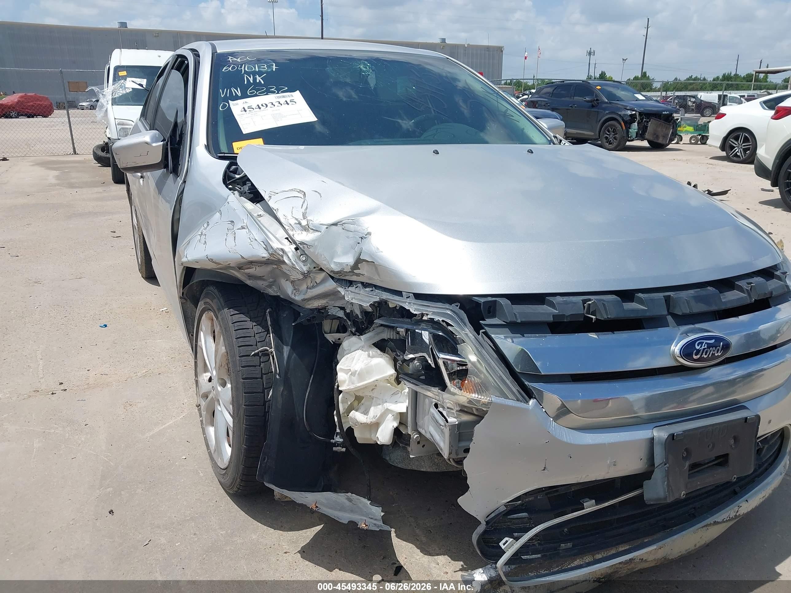 2012 Ford Fusion Se Silver vin: 3FAHP0HA7CR306232