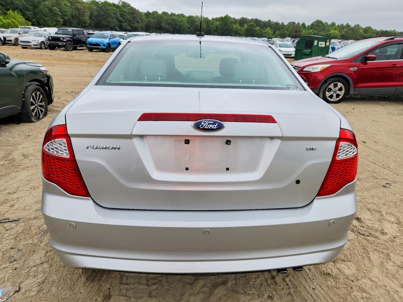 2012 Ford Fusion Se Silver vin: 3FAHP0HA7CR309258