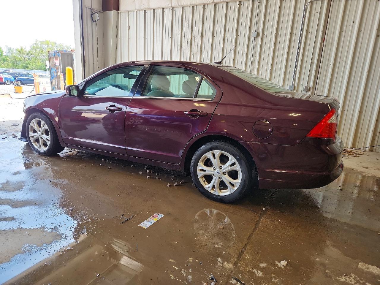2012 Ford Fusion Se Бордовый vin: 3FAHP0HA7CR319482