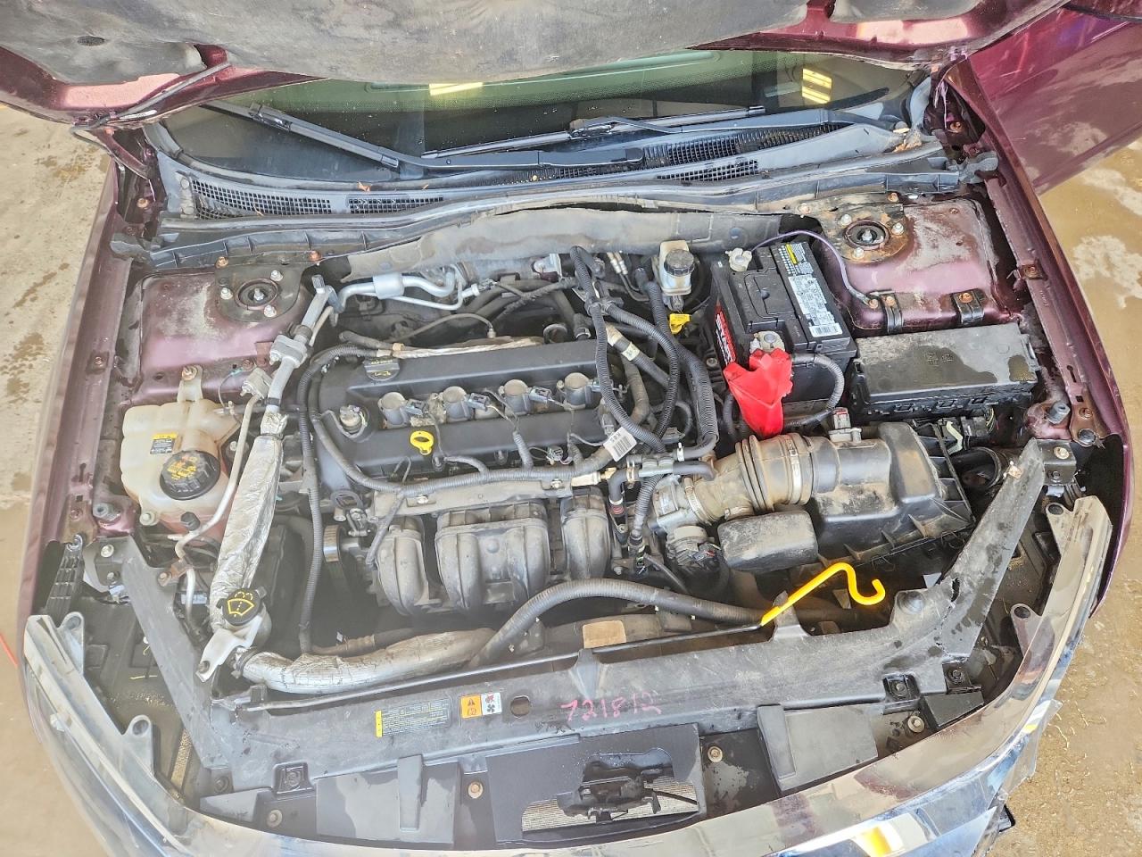 2012 Ford Fusion Se Бордовый vin: 3FAHP0HA7CR319482