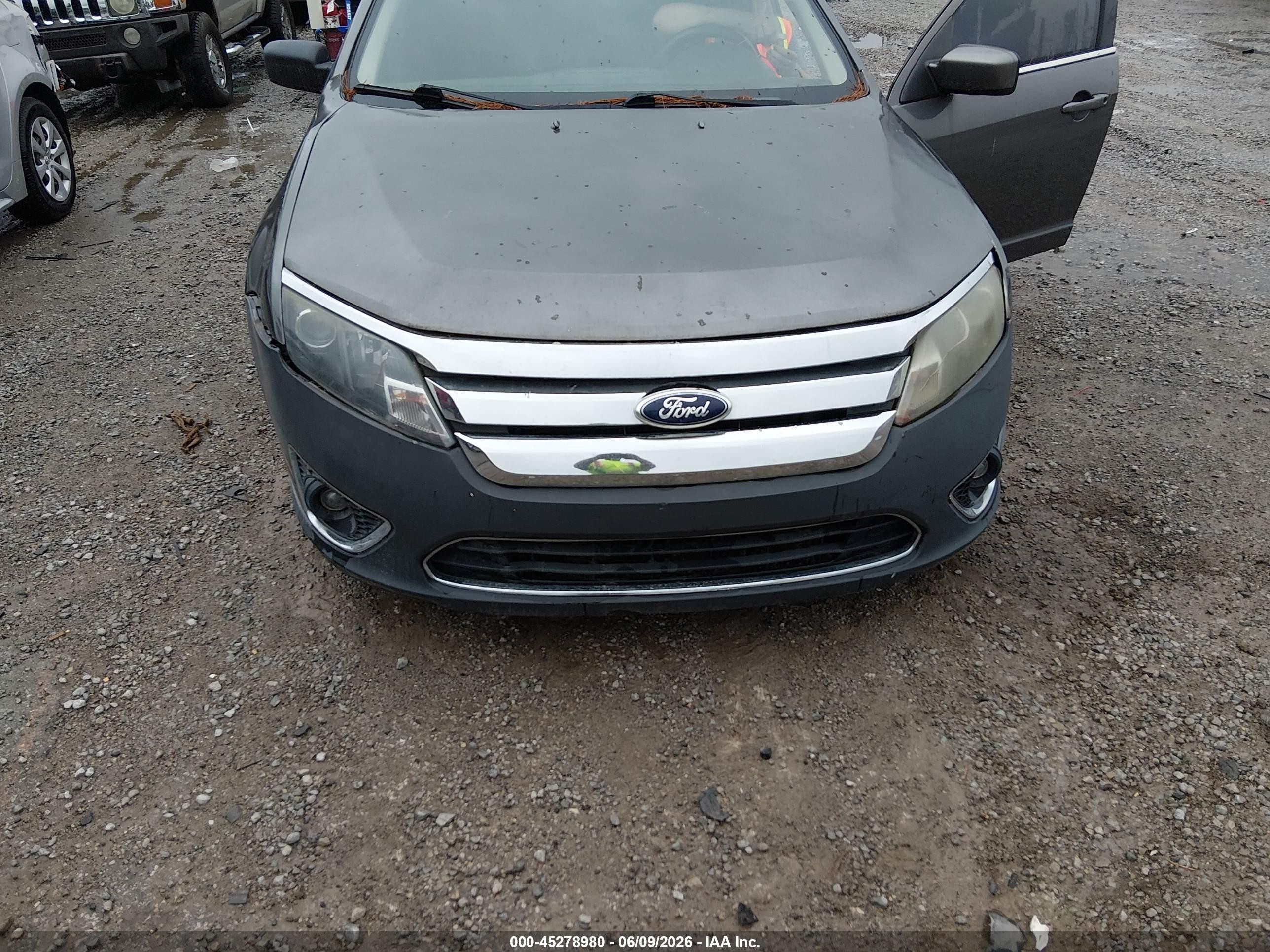 2012 Ford Fusion Se Gray vin: 3FAHP0HA7CR346598