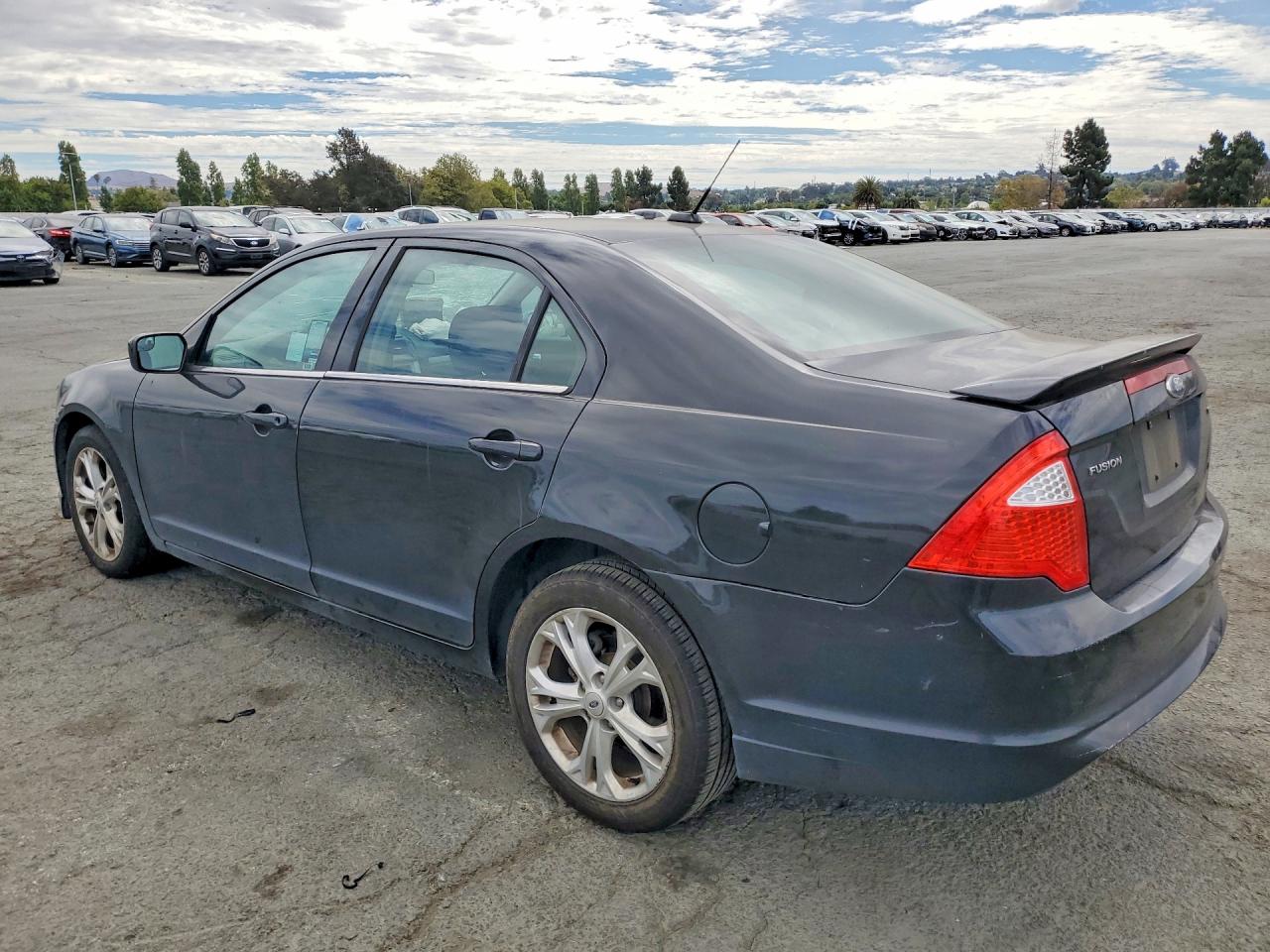 2012 Ford Fusion Se Gray vin: 3FAHP0HA7CR368228