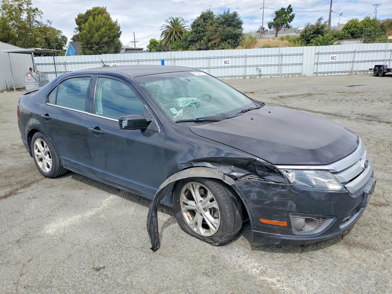 2012 Ford Fusion Se Gray vin: 3FAHP0HA7CR368228