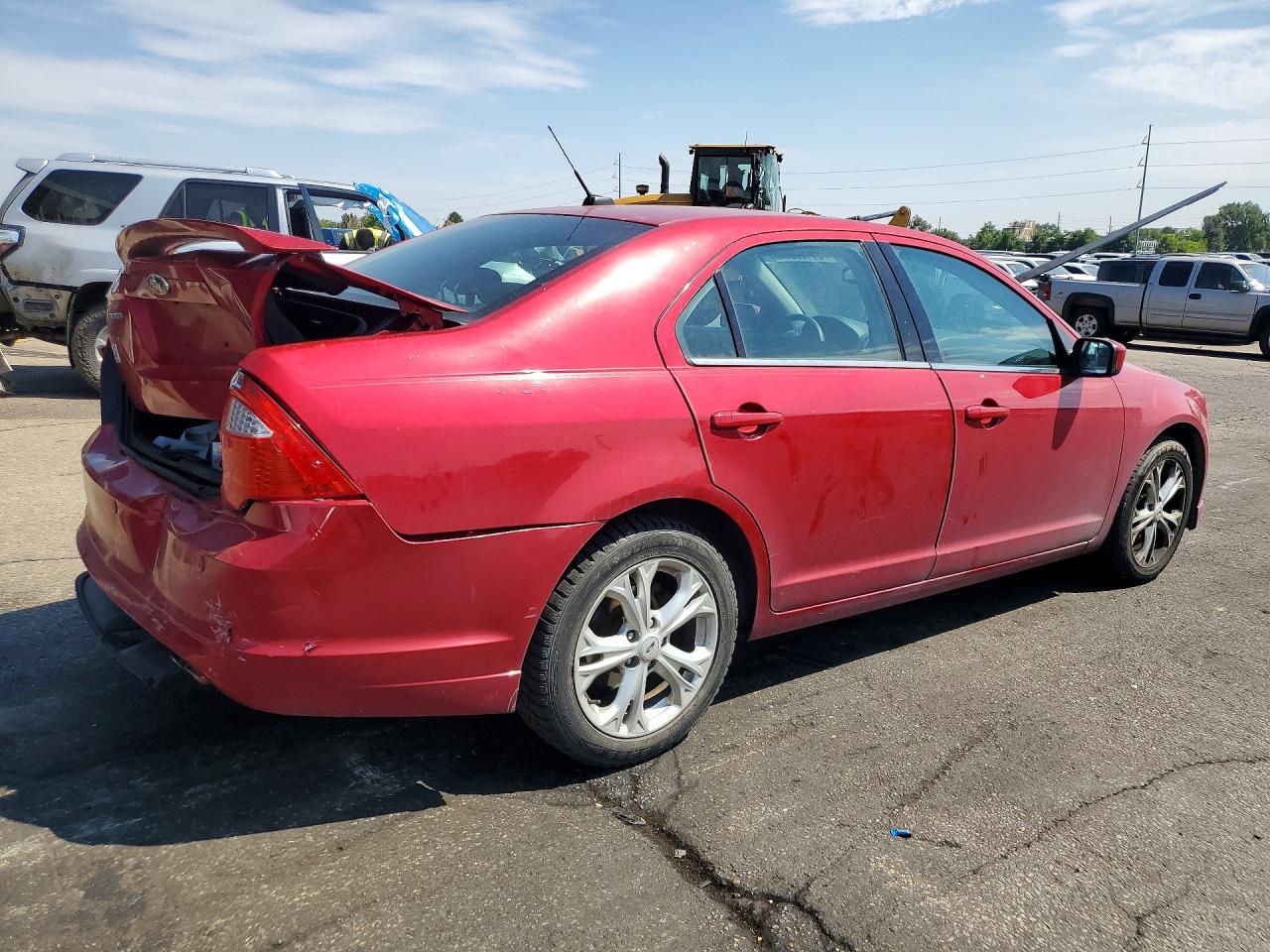 2012 Ford Fusion Se Maroon vin: 3FAHP0HA7CR370285