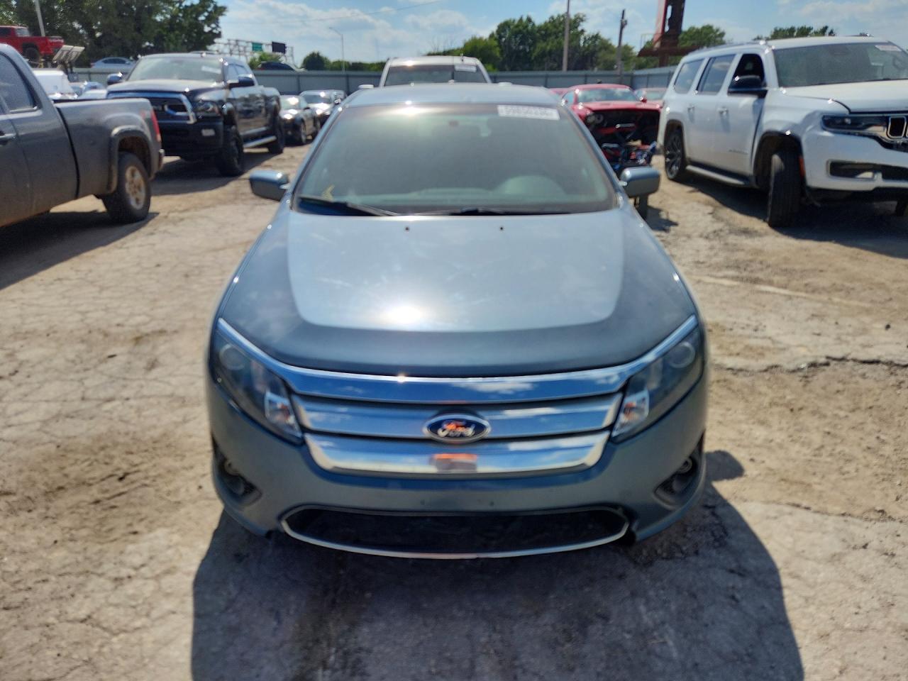 2012 Ford Fusion Blue vin: 3FAHP0HA7CR396319
