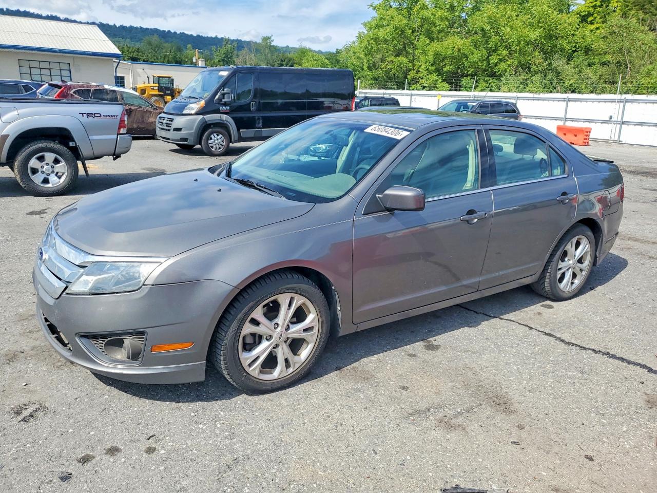 2012 Ford Fusion Se Gray vin: 3FAHP0HA7CR407772
