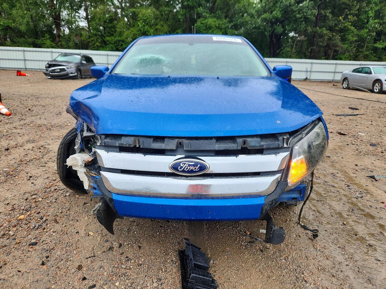 2012 Ford Fusion Se Blue vin: 3FAHP0HA7CR417685