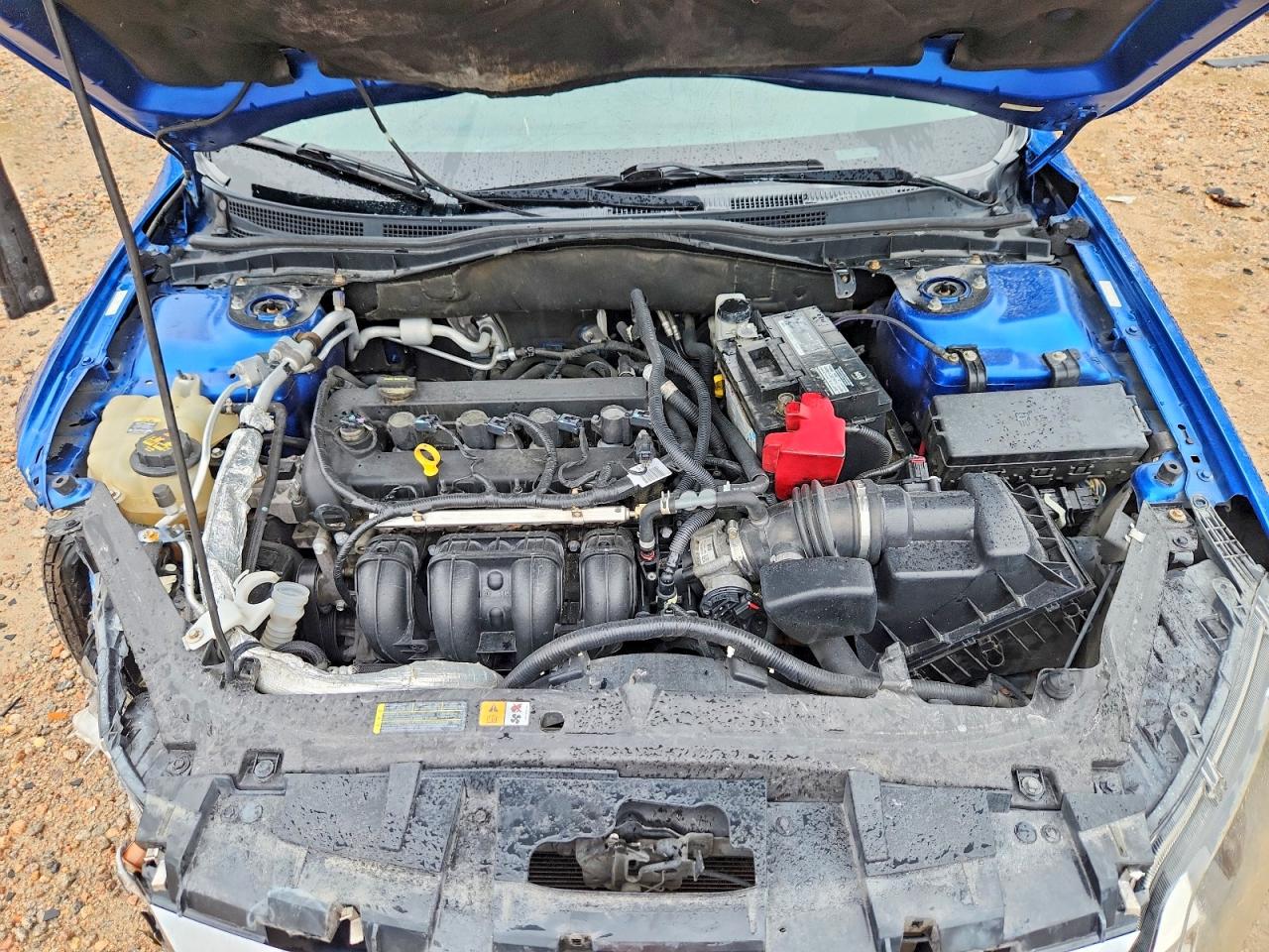 2012 Ford Fusion Se Blue vin: 3FAHP0HA7CR417685