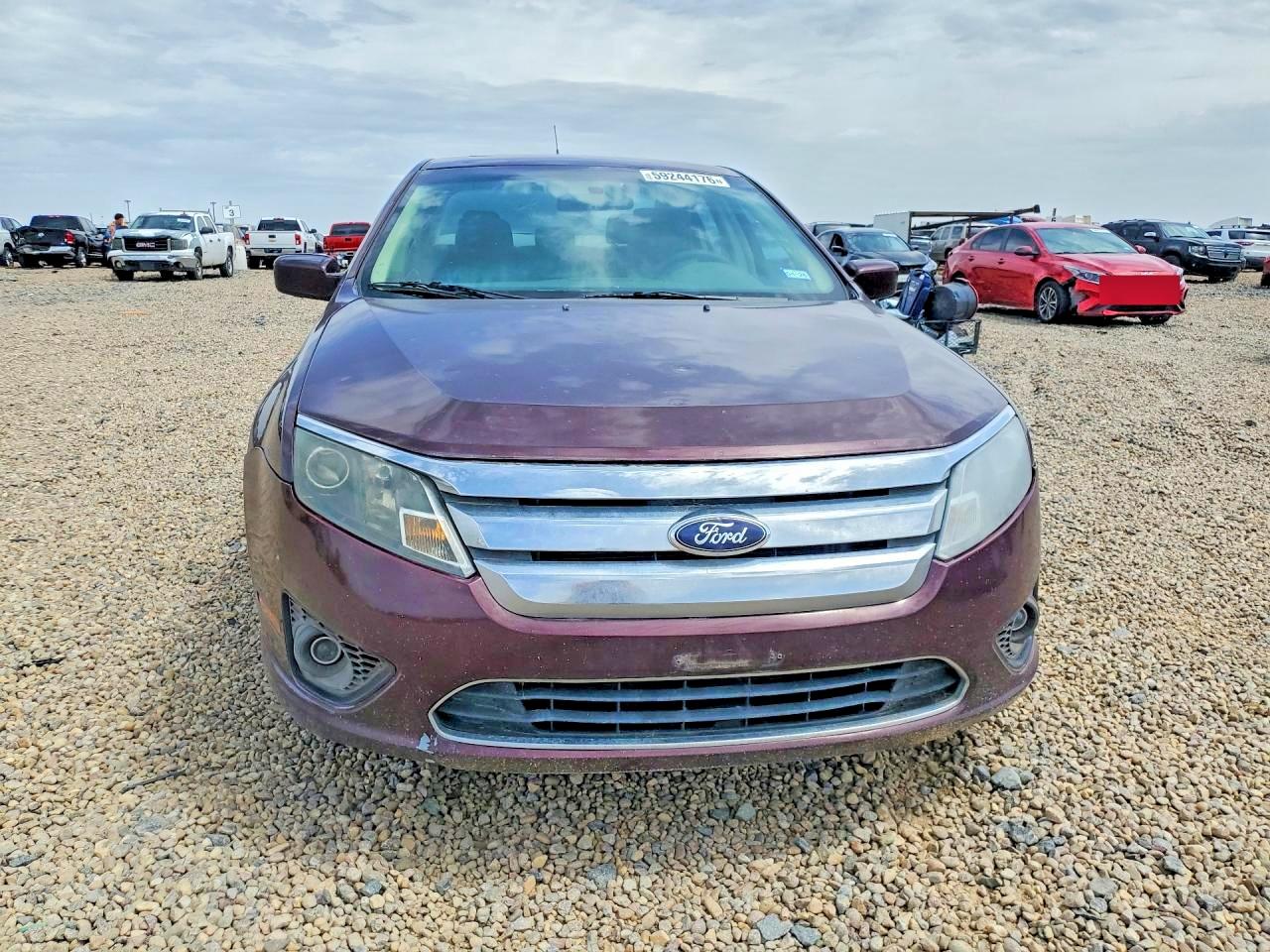 2012 Ford Fusion Se Maroon vin: 3FAHP0HA7CR436012