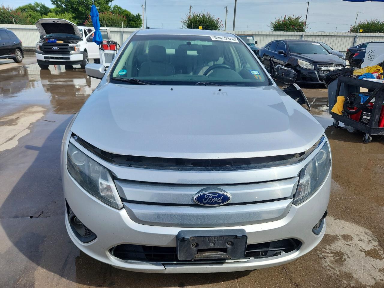 2012 Ford Fusion Se Silver vin: 3FAHP0HA7CR436902