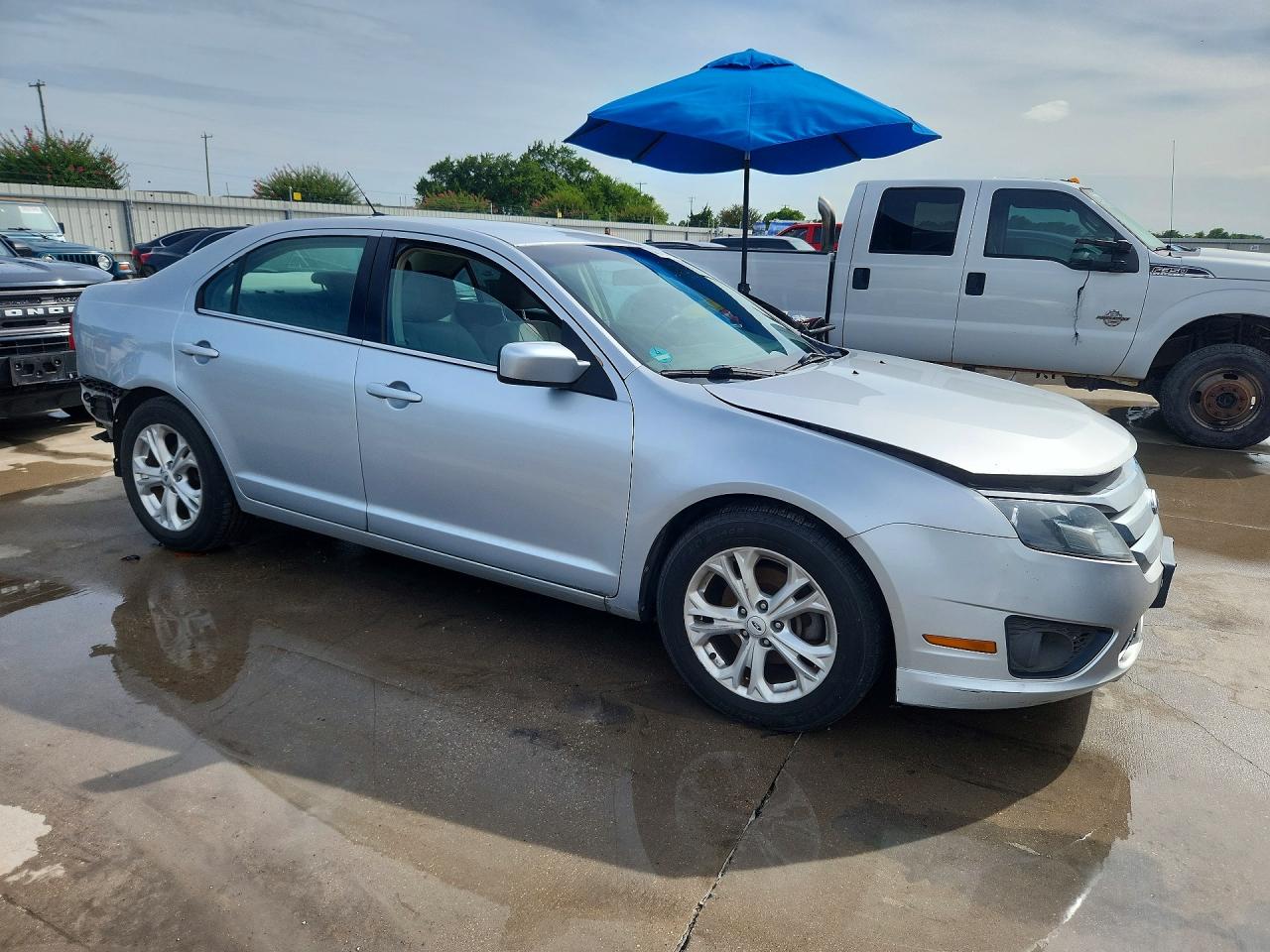 2012 Ford Fusion Se Silver vin: 3FAHP0HA7CR436902