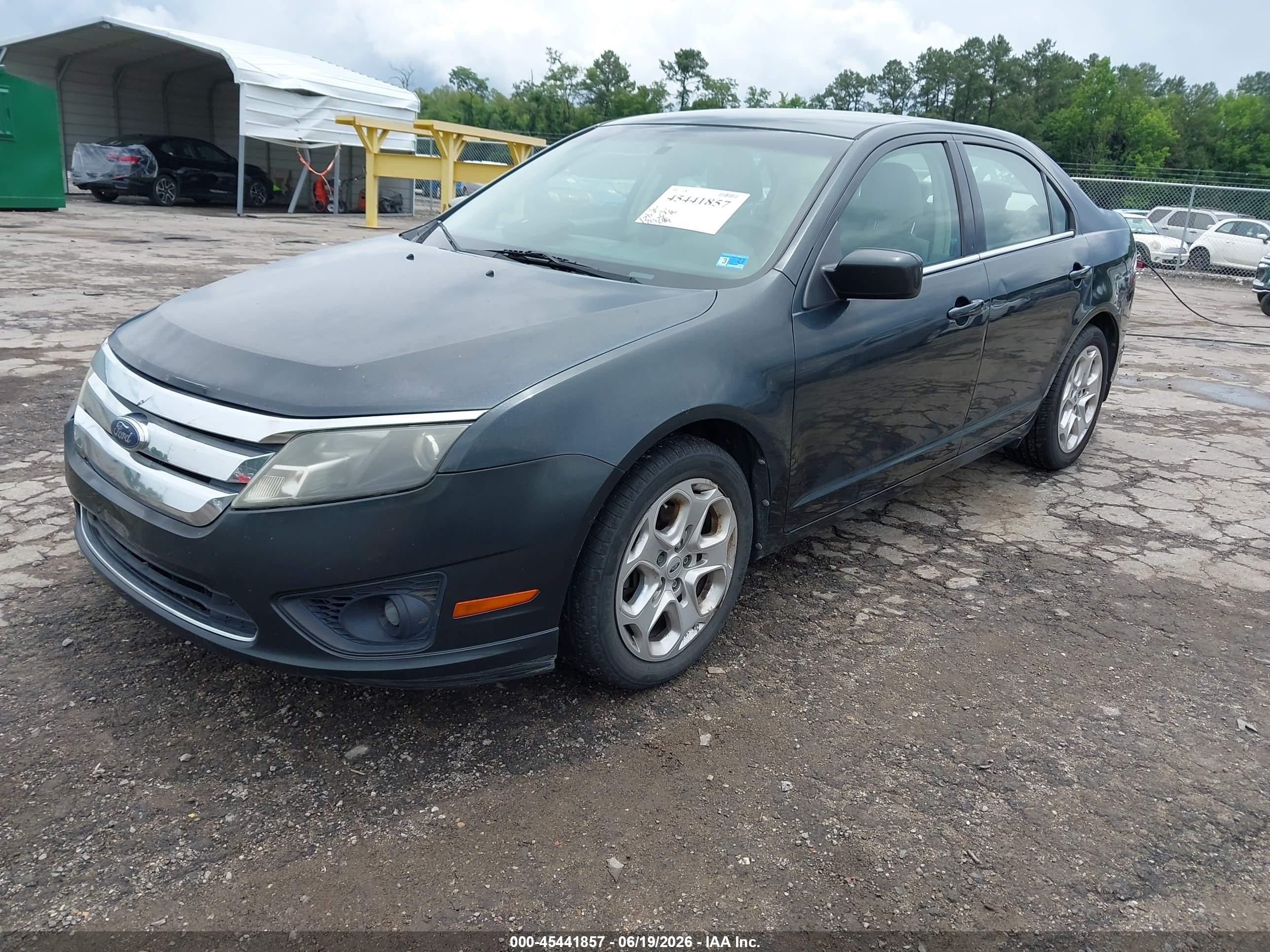 2010 Ford Fusion Se Gray vin: 3FAHP0HA8AR140221