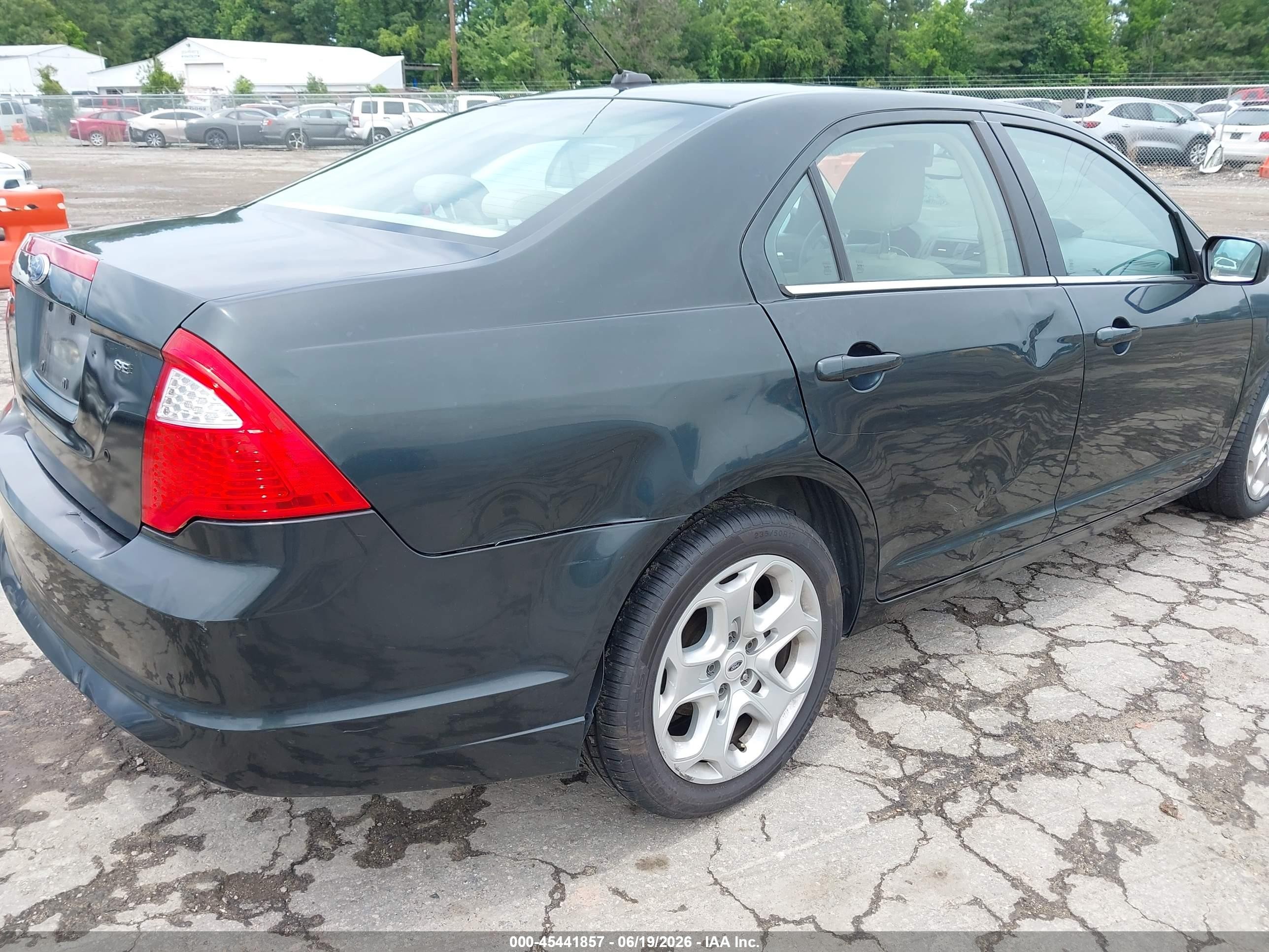 2010 Ford Fusion Se Gray vin: 3FAHP0HA8AR140221
